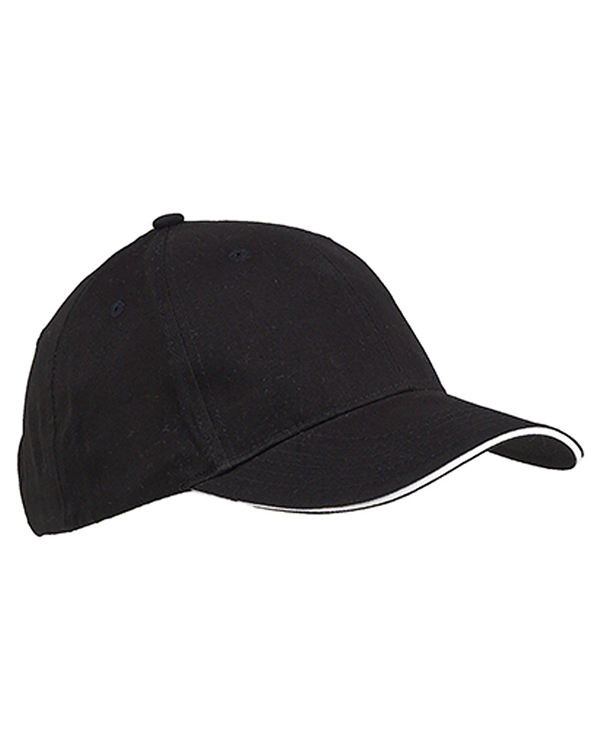 Big Accessories BX004 Brushed Twill Sandwich Cap