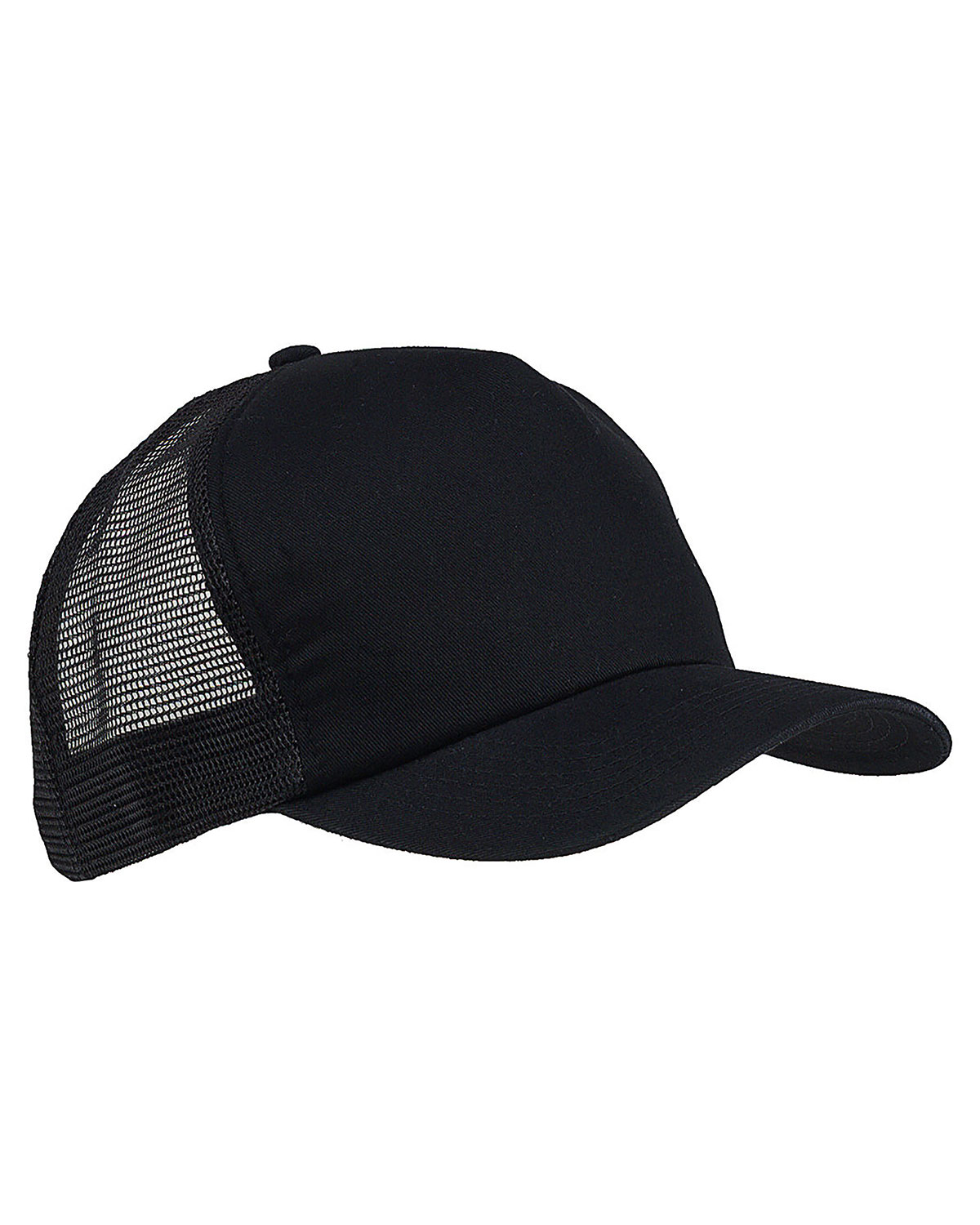 Big Accessories BX010 Twill Trucker Cap