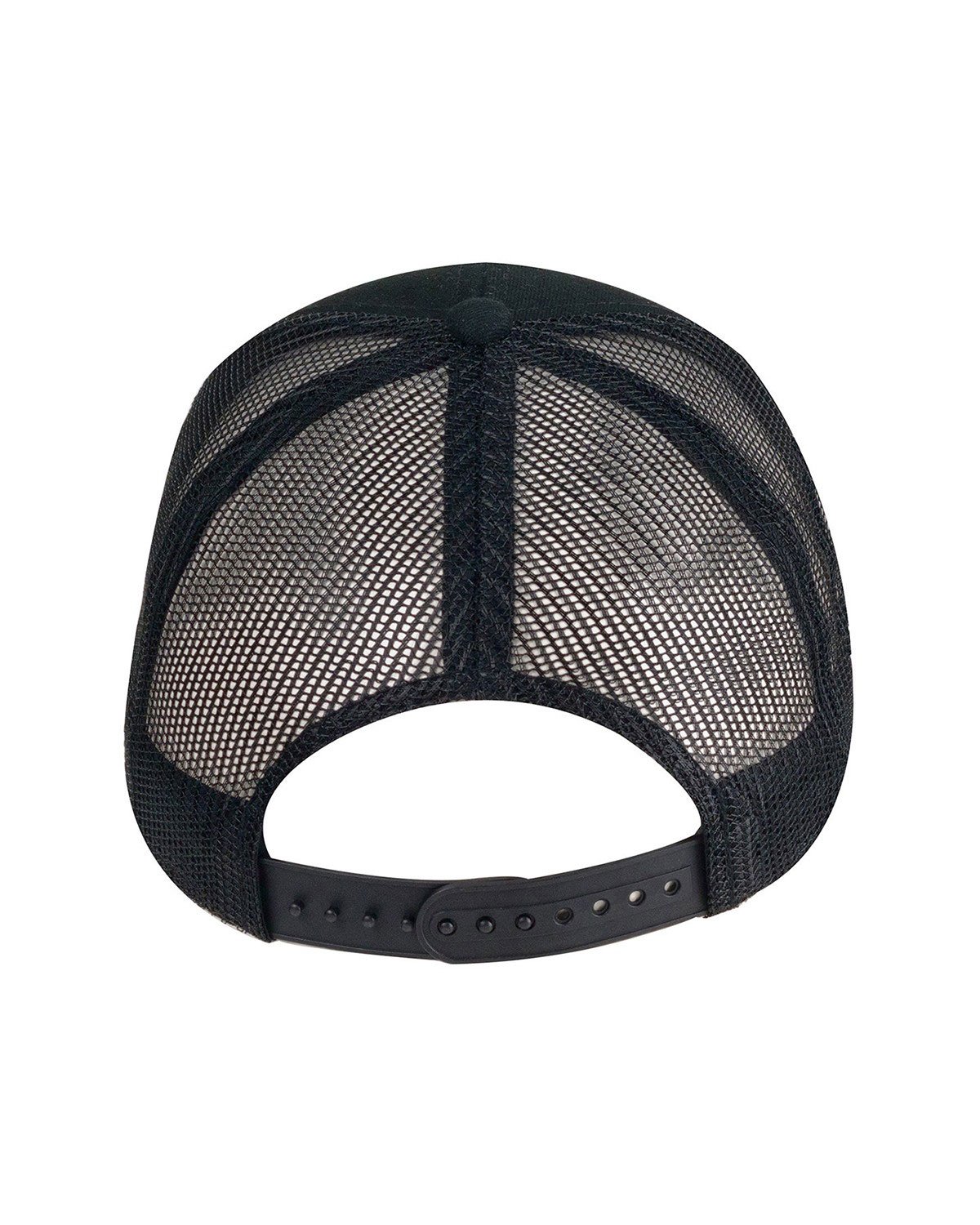 Big Accessories BX019Y Youth Twill Front Trucker Cap view 2