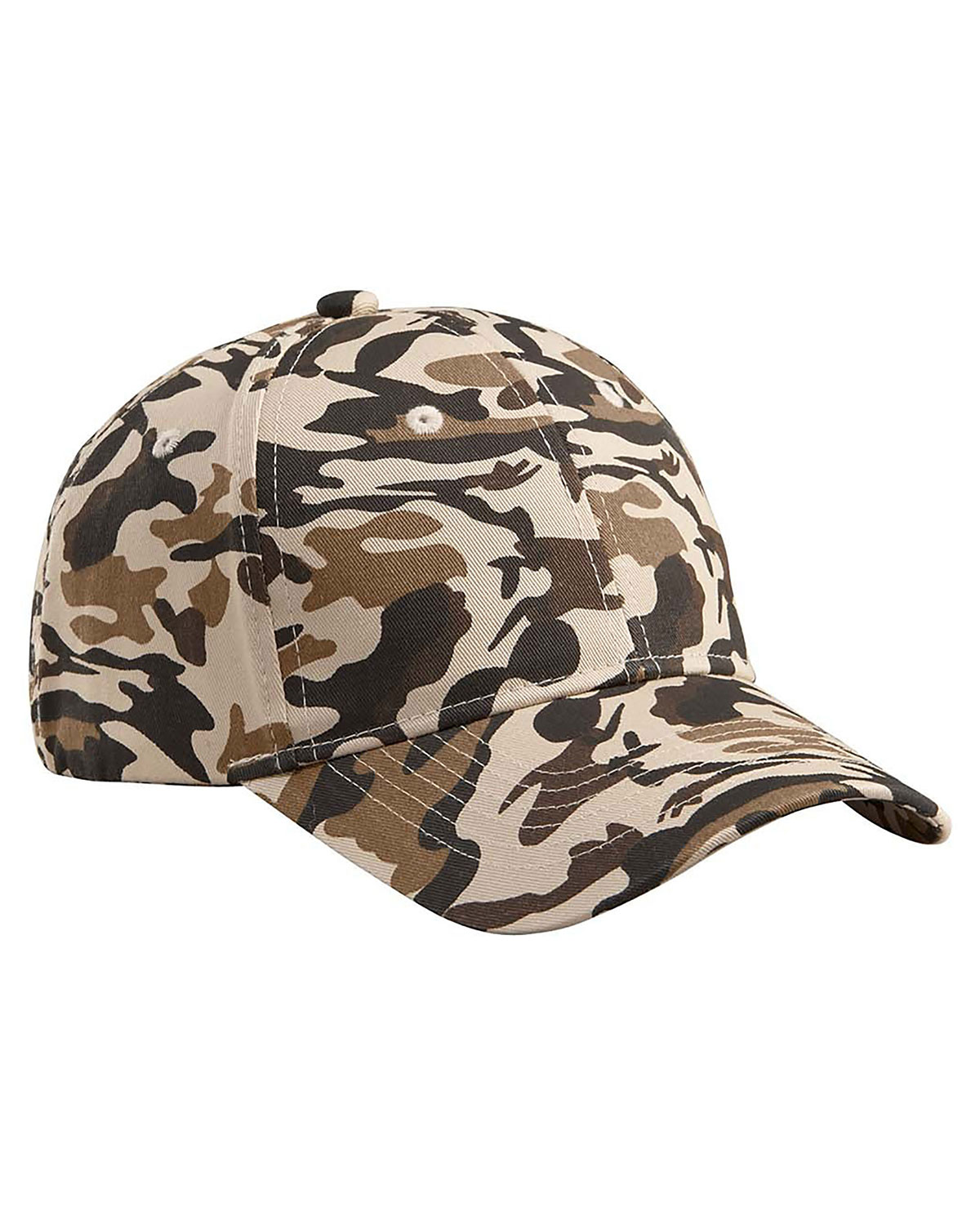 Big Accessories BX024 Structured Camo Cap