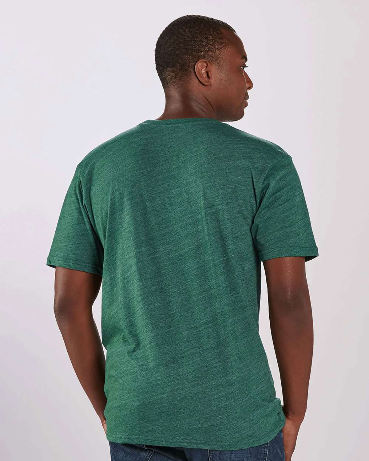 Boxercraft BM2102 Unisex Tri-Blend T-Shirt view 2