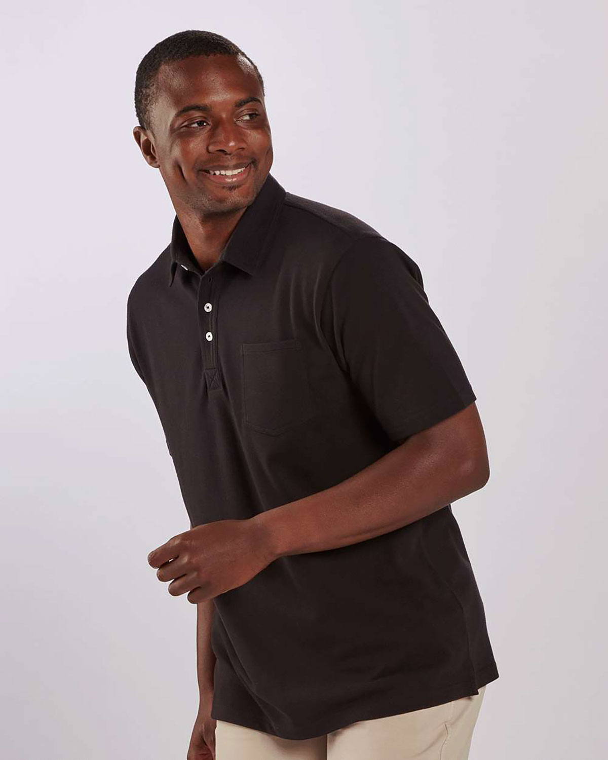 Boxercraft BM2301 Men's Pique Polo view 3