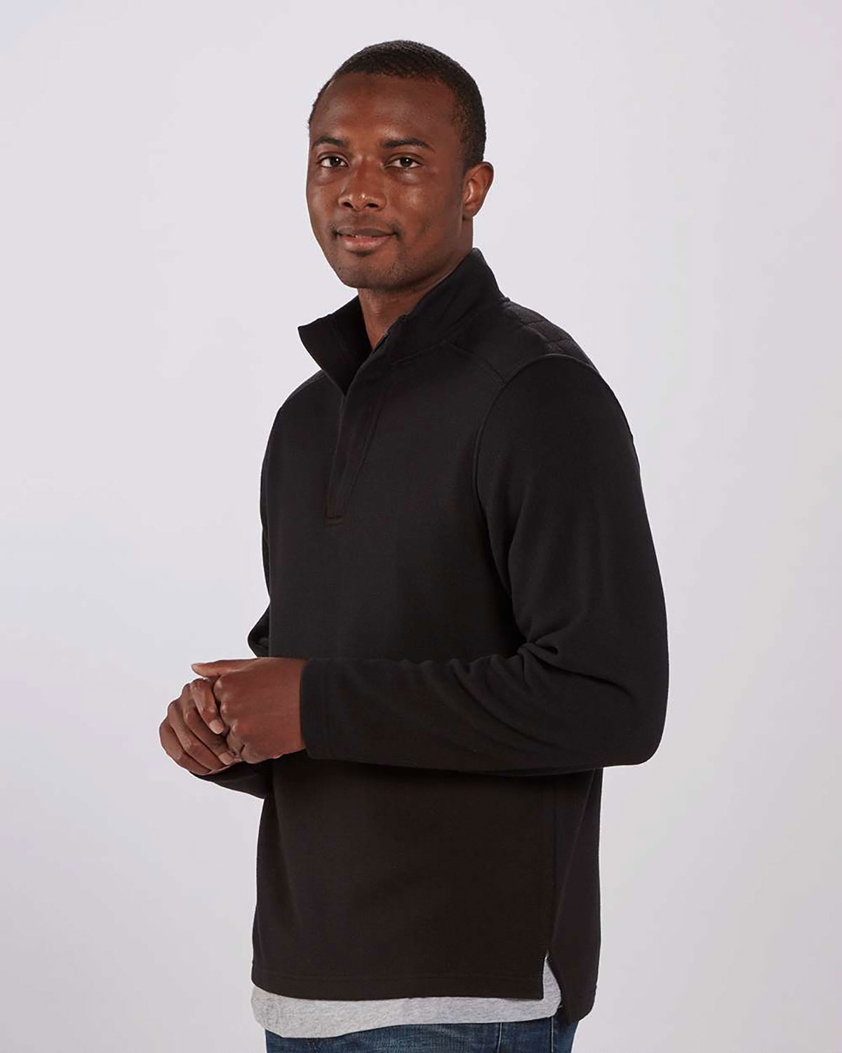Boxercraft BM5201 Unisex Sullivan Quarter-Zip Pullover view 3