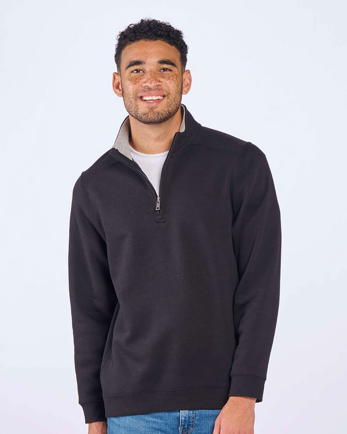 Boxercraft BM5202 Unisex Fleece Quarter-Zip Pullover