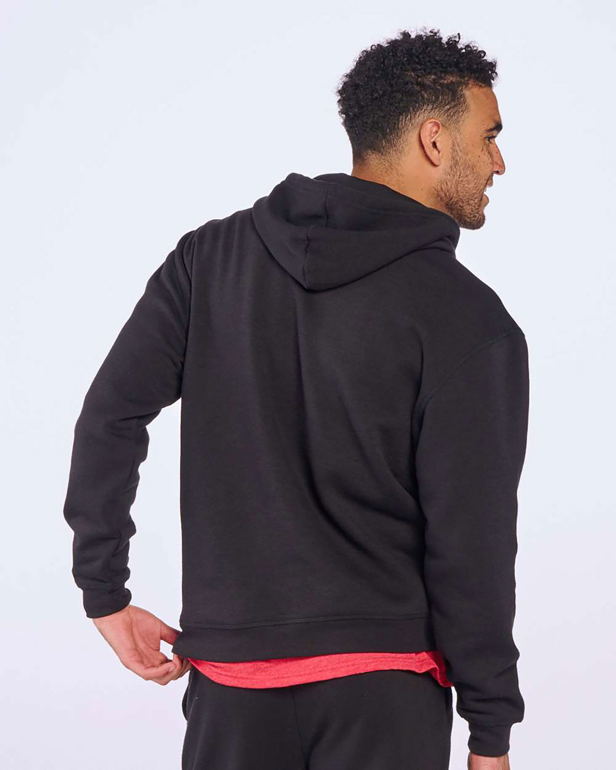 Boxercraft BM5302 Unisex Fleece Hooded Sweatshirt view 2