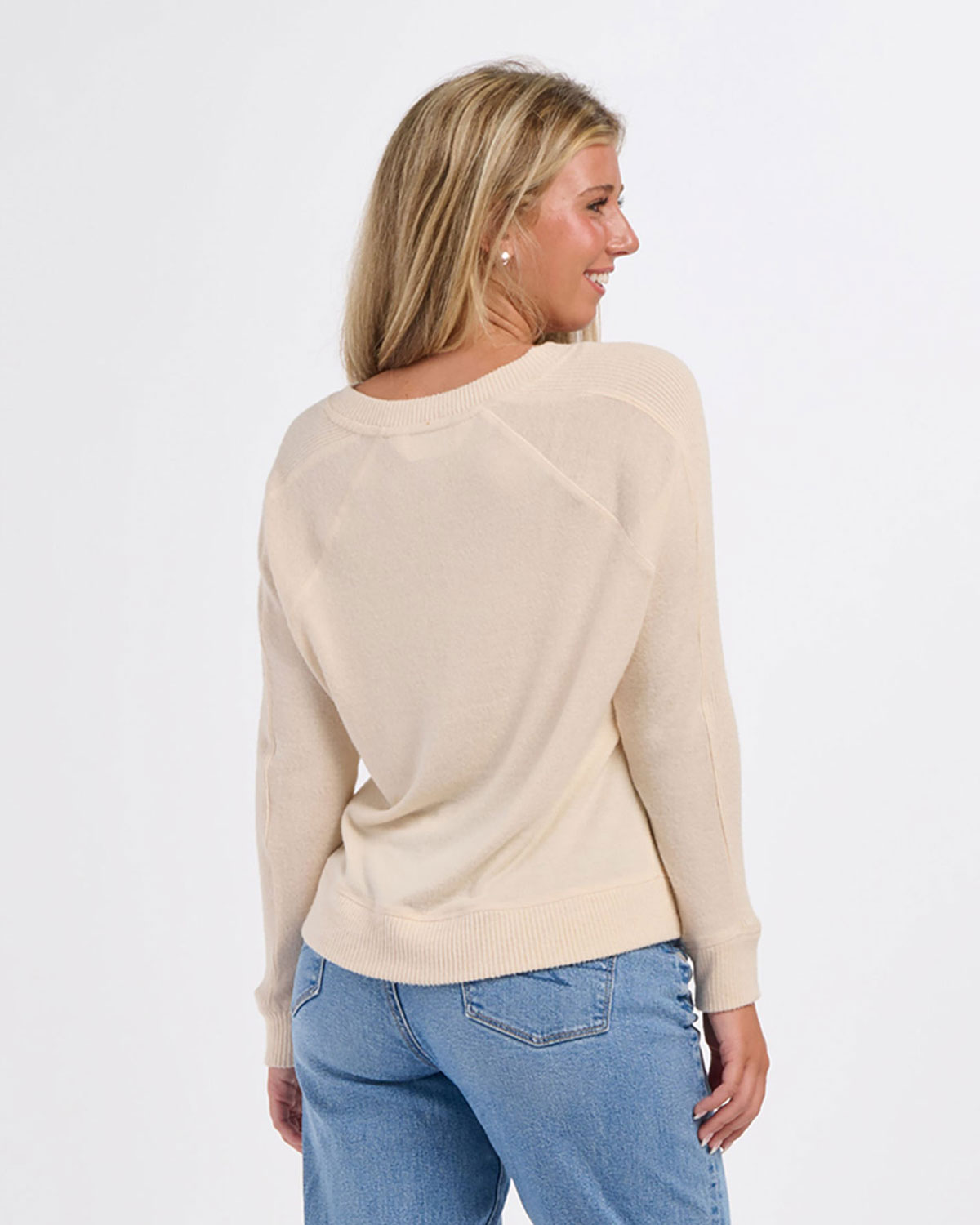 Boxercraft BW1102 Women's Cuddle Oversize Pullover Sweater view 2