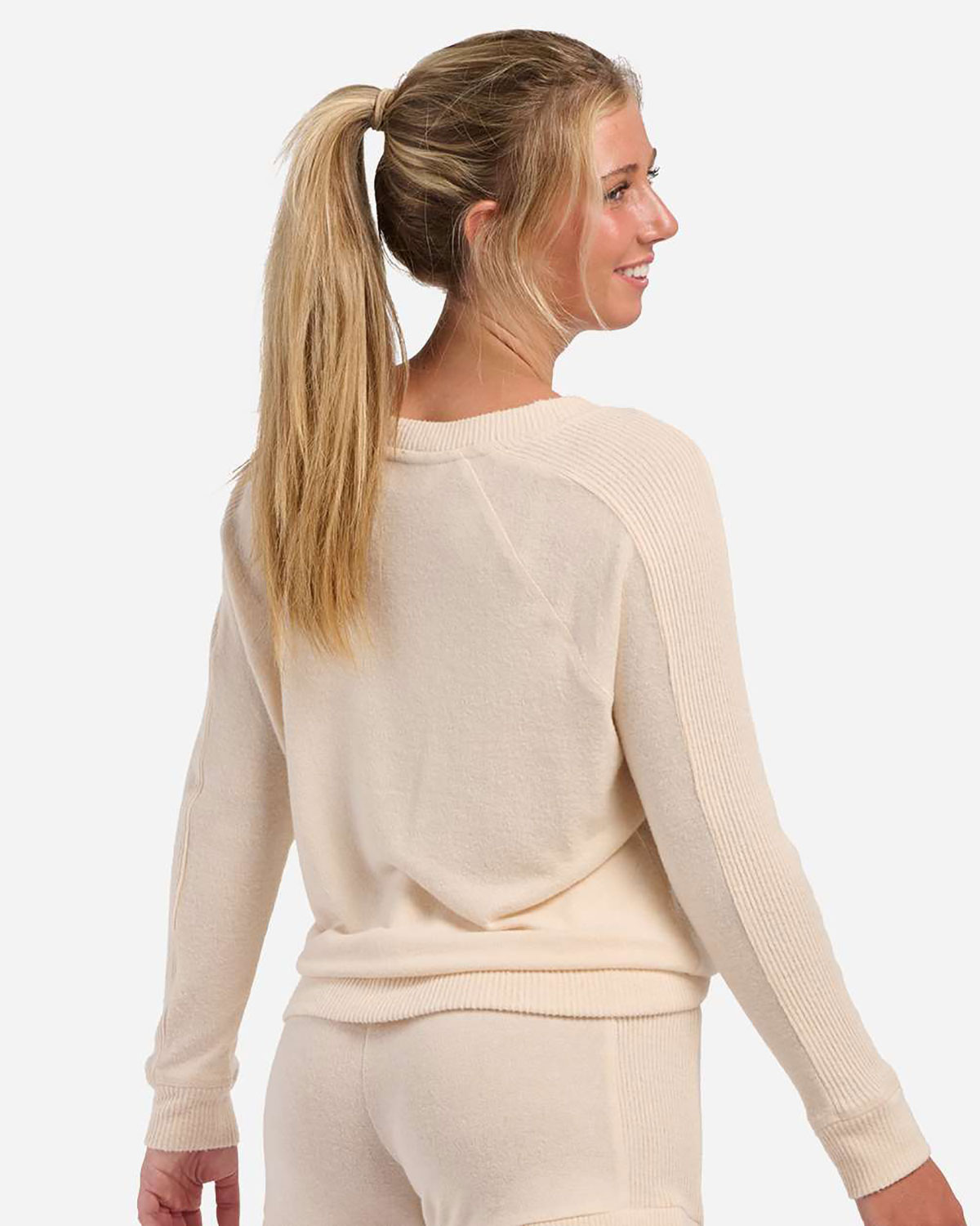 Boxercraft BW1201 Women's Cuddle V-Neck Pullover view 2