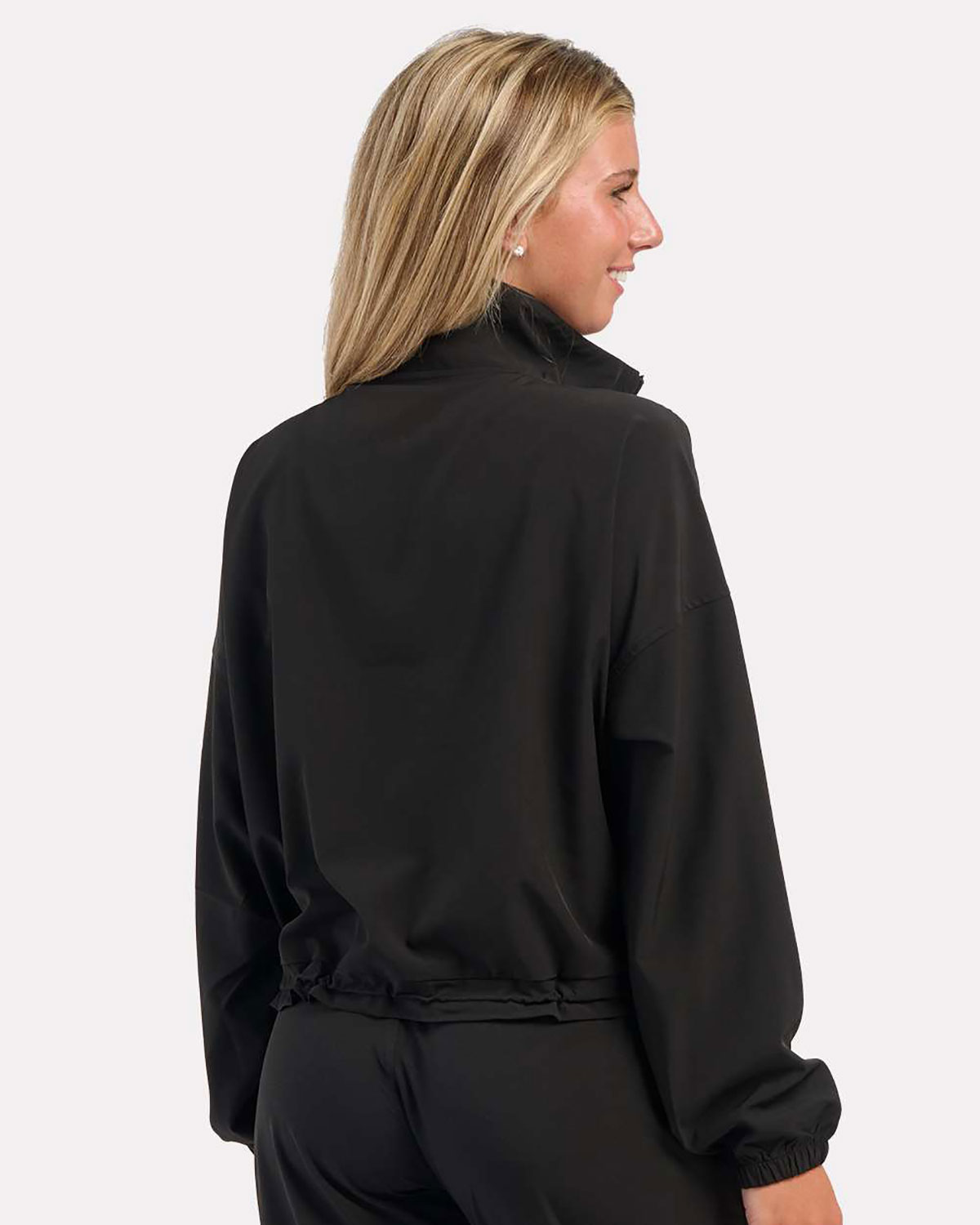 Boxercraft BW5204 Women's Stretch Woven Quarter-Zip Pullover view 2