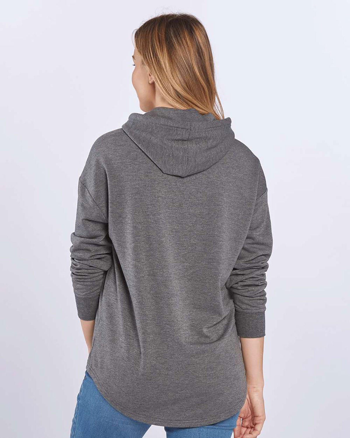 Boxercraft BW5301 Women's Dream Fleece Hooded Sweatshirt view 2
