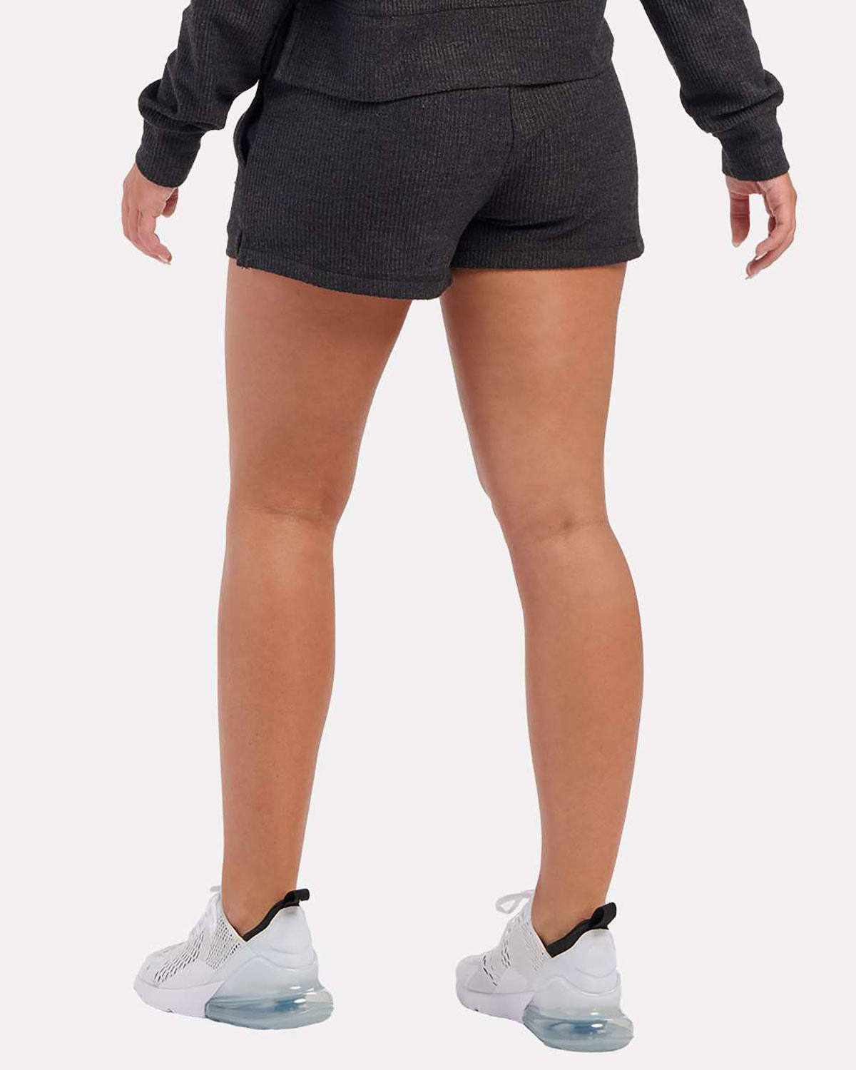 Boxercraft BW6506 Women's Rib Knit Corded Shorts view 2