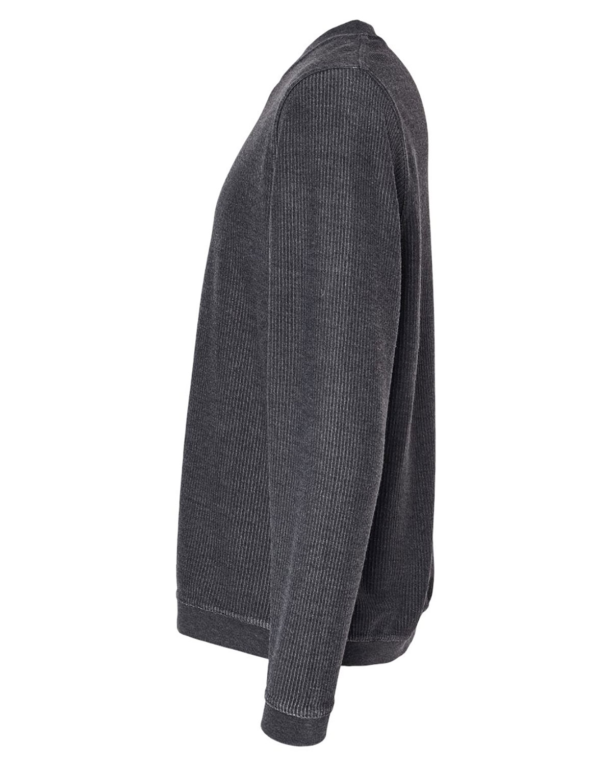 Boxercraft D02 Unisex Corded Crewneck Sweatshirt view 3