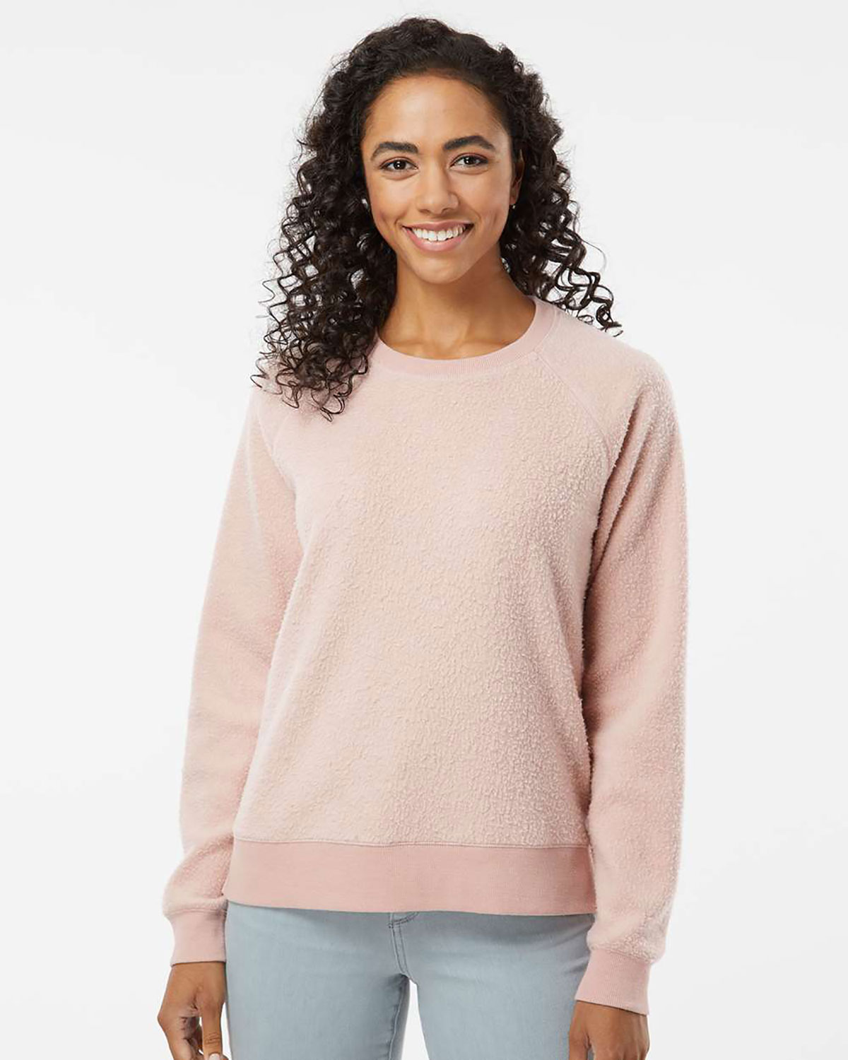 Boxercraft K01 Women's Fleece Out Crewneck Pullover