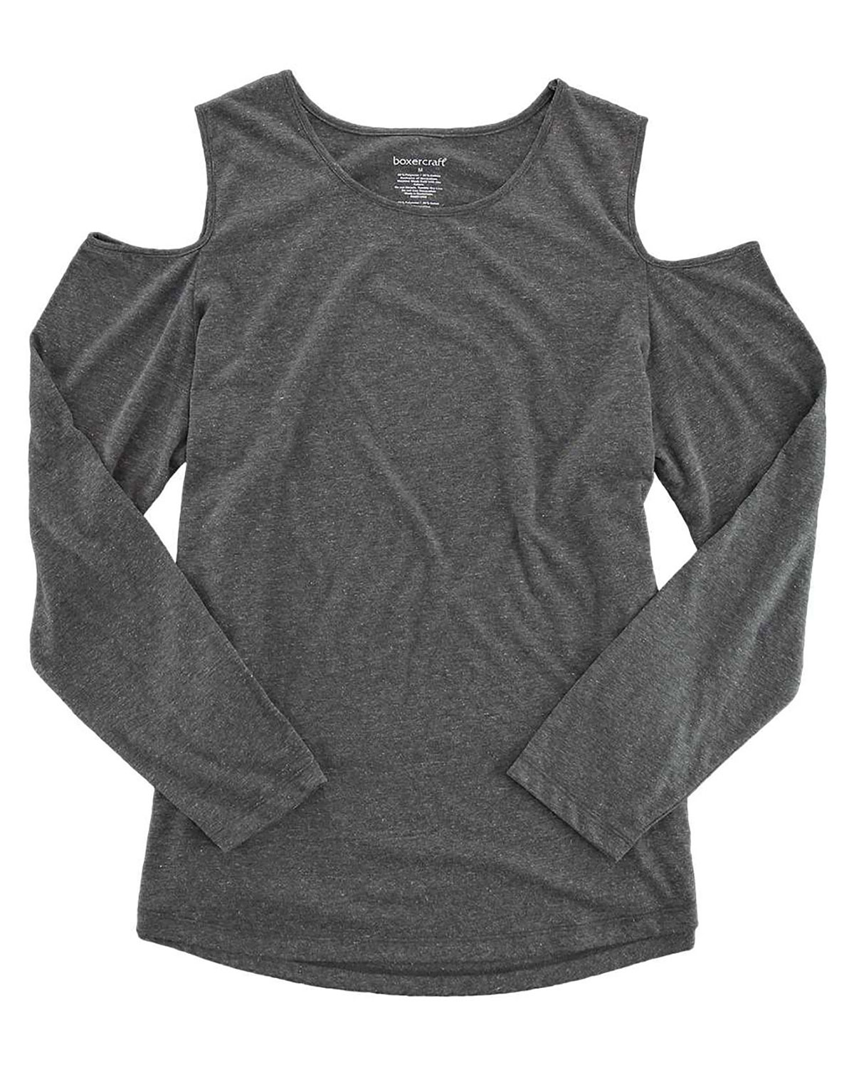 Boxercraft T31 Women's Cold Shoulder Long Sleeve T-Shirt