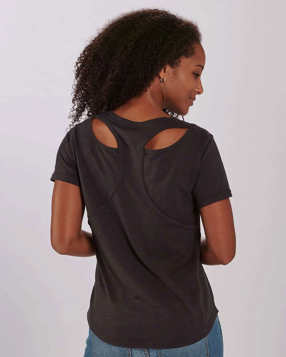 Boxercraft T67 Women's Cut-It-Out T-Shirt view 2
