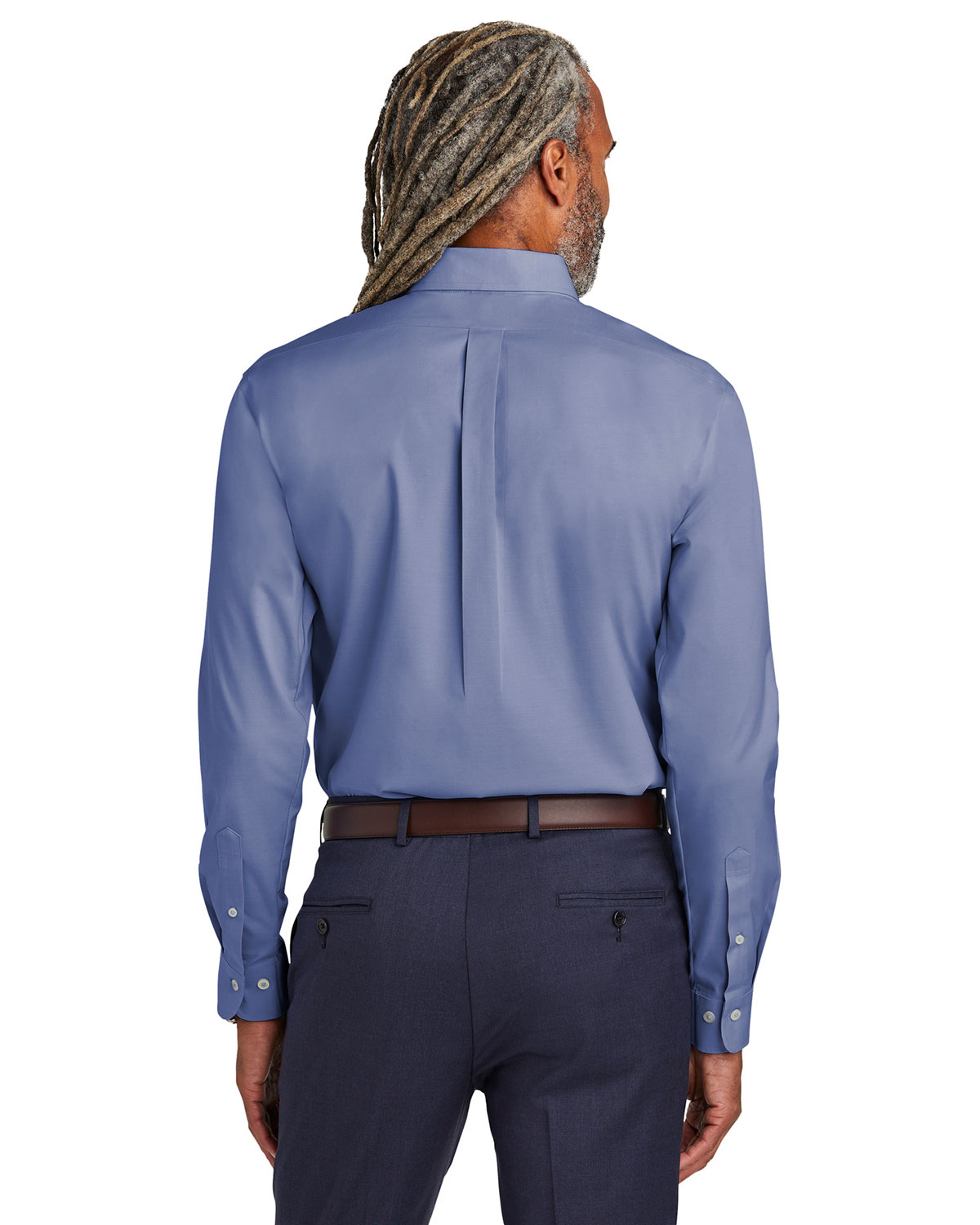 Brooks Brothers BB18000 Wrinkle-Free Stretch Pinpoint Shirt view 2