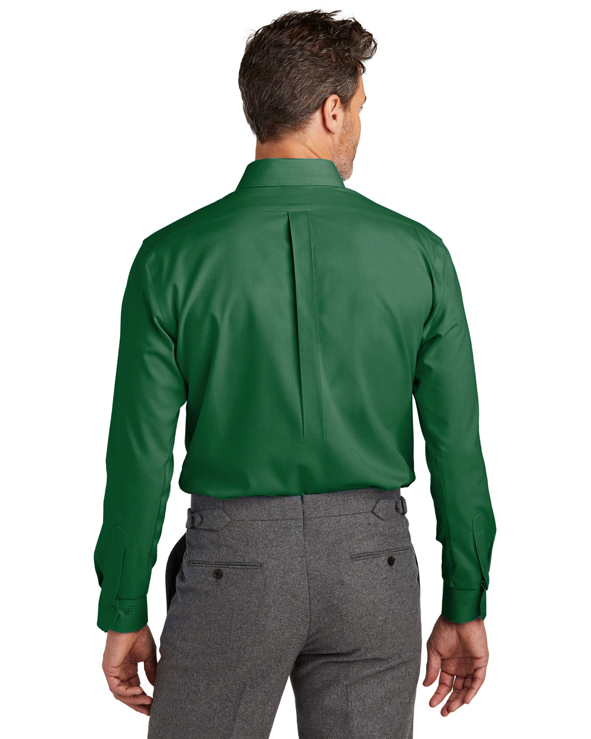 Brooks Brothers BB18002 Wrinkle-Free Stretch Nailhead Shirt view 2