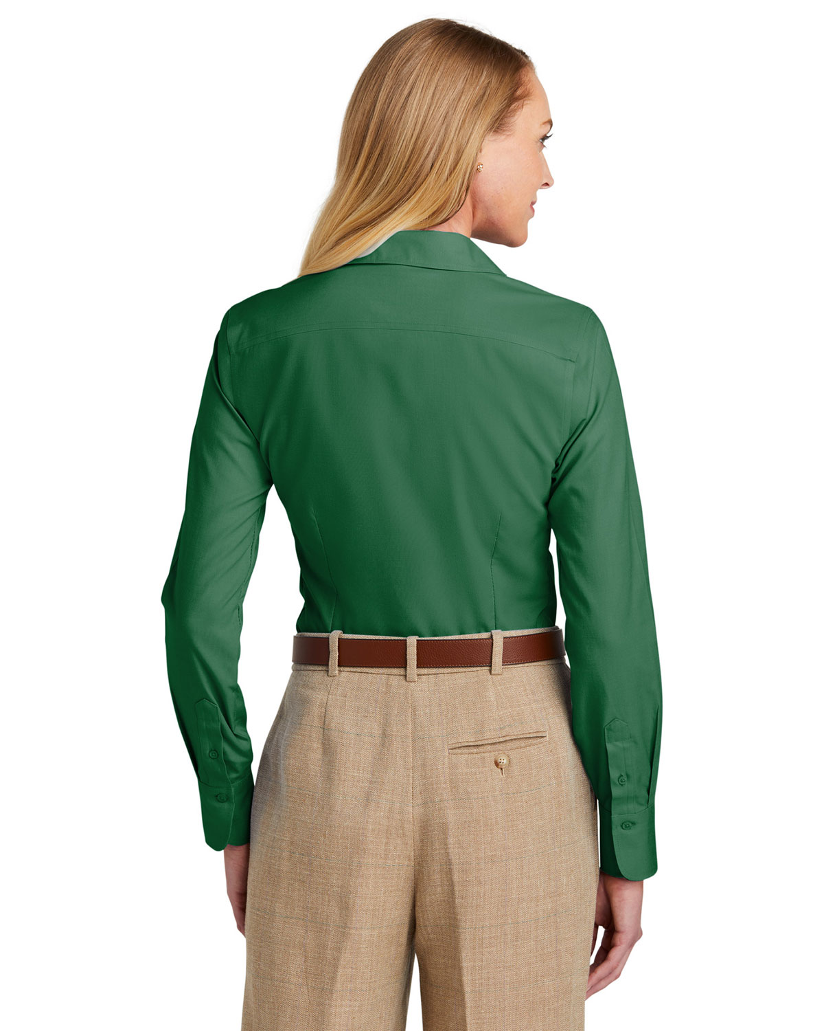 Brooks Brothers BB18003 Women's Wrinkle-Free Stretch Nailhead Shirt view 2