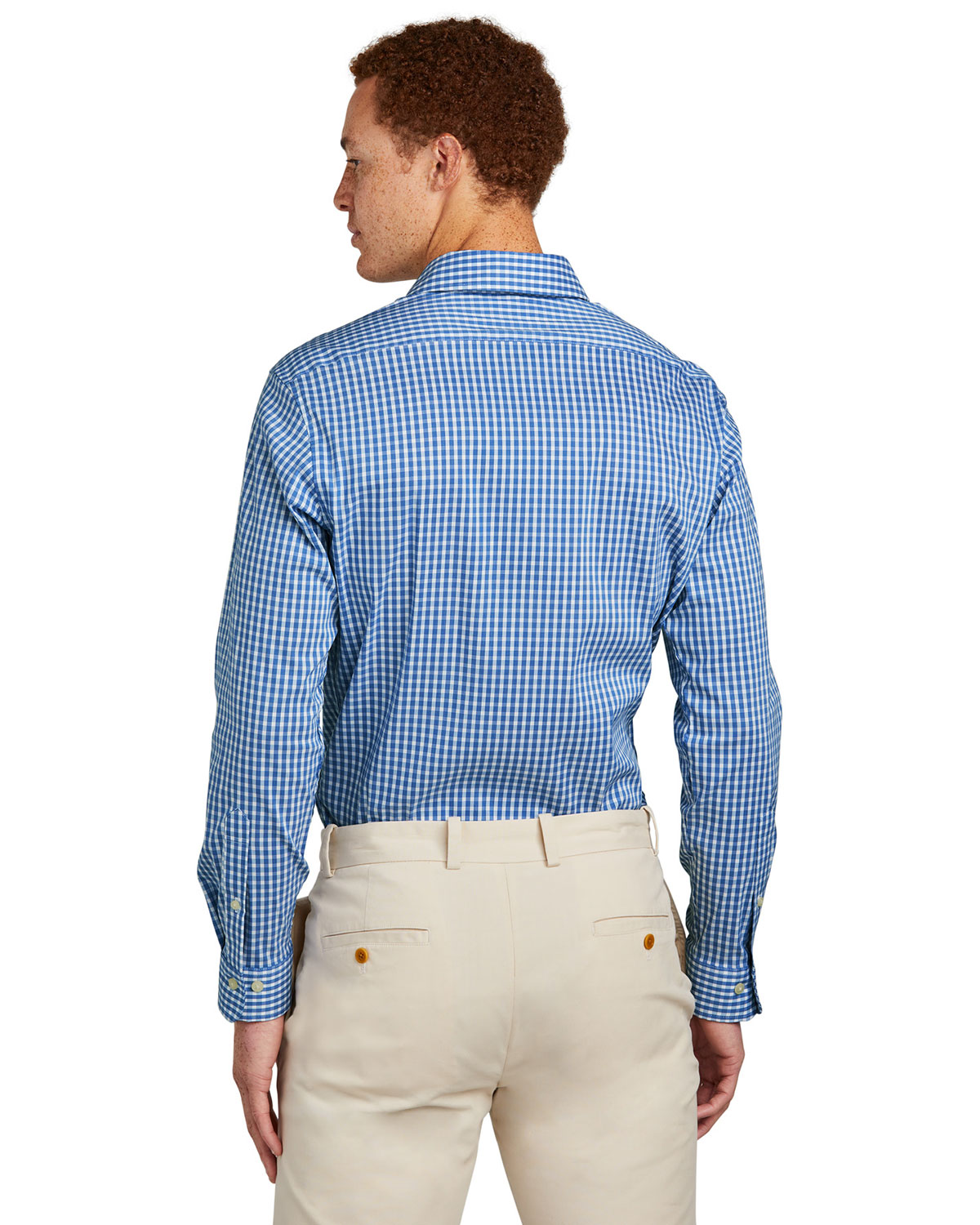 Brooks Brothers BB18006 Tech Stretch Patterned Shirt view 2