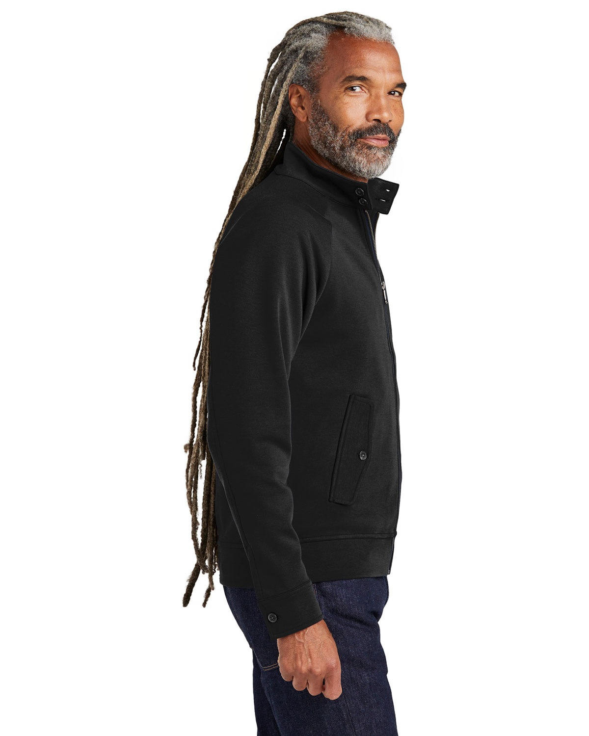 Brooks Brothers BB18210 Double-Knit Full-Zip view 3