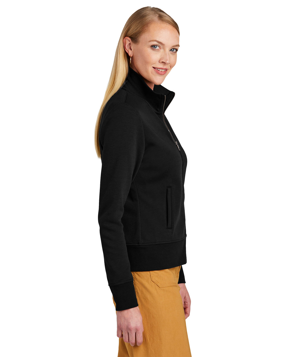 Brooks Brothers BB18211 Women's Double-Knit Full-Zip view 3