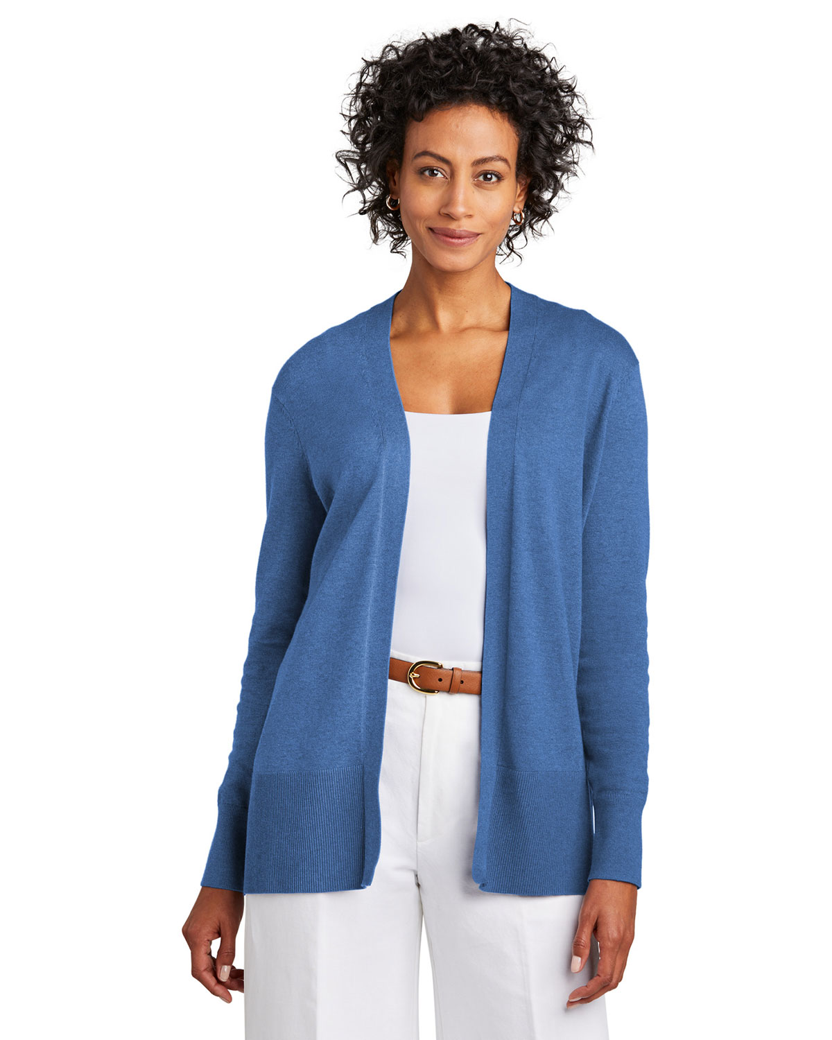 Brooks Brothers BB18403 Women's Cotton Stretch Long Cardigan Sweater