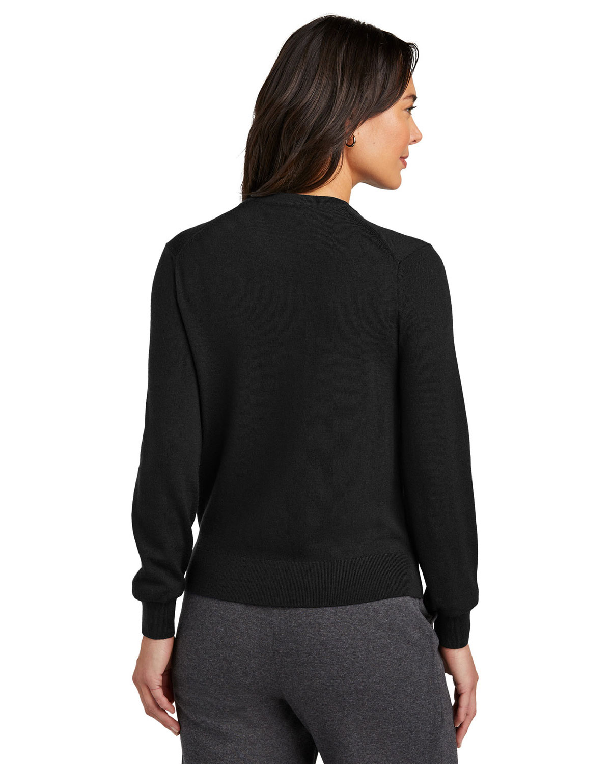 Brooks Brothers BB18413 Women's Washable Merino Cardigan Sweater view 2