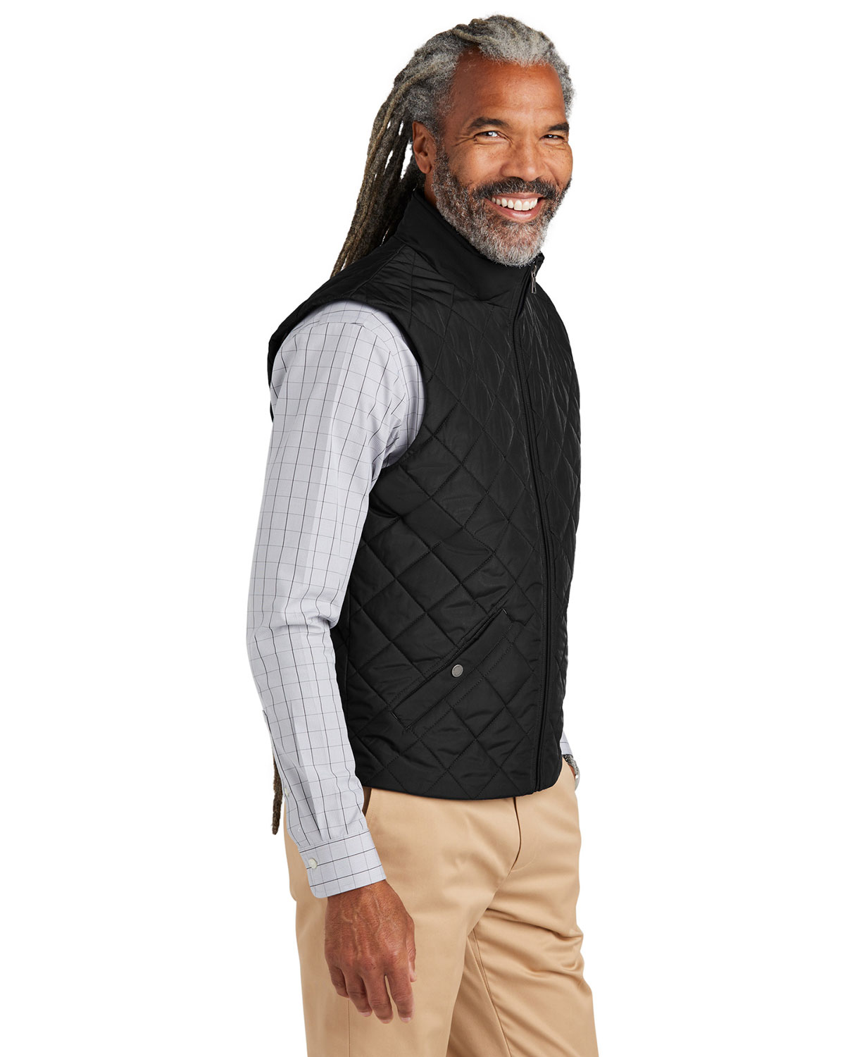 Brooks Brothers BB18602 Quilted Vest view 3