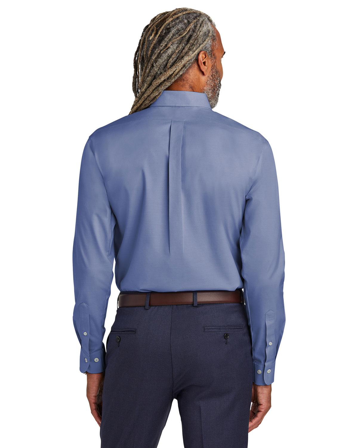 Brooks Brothers TBB18000 Tall Wrinkle-Free Stretch Pinpoint Shirt view 2