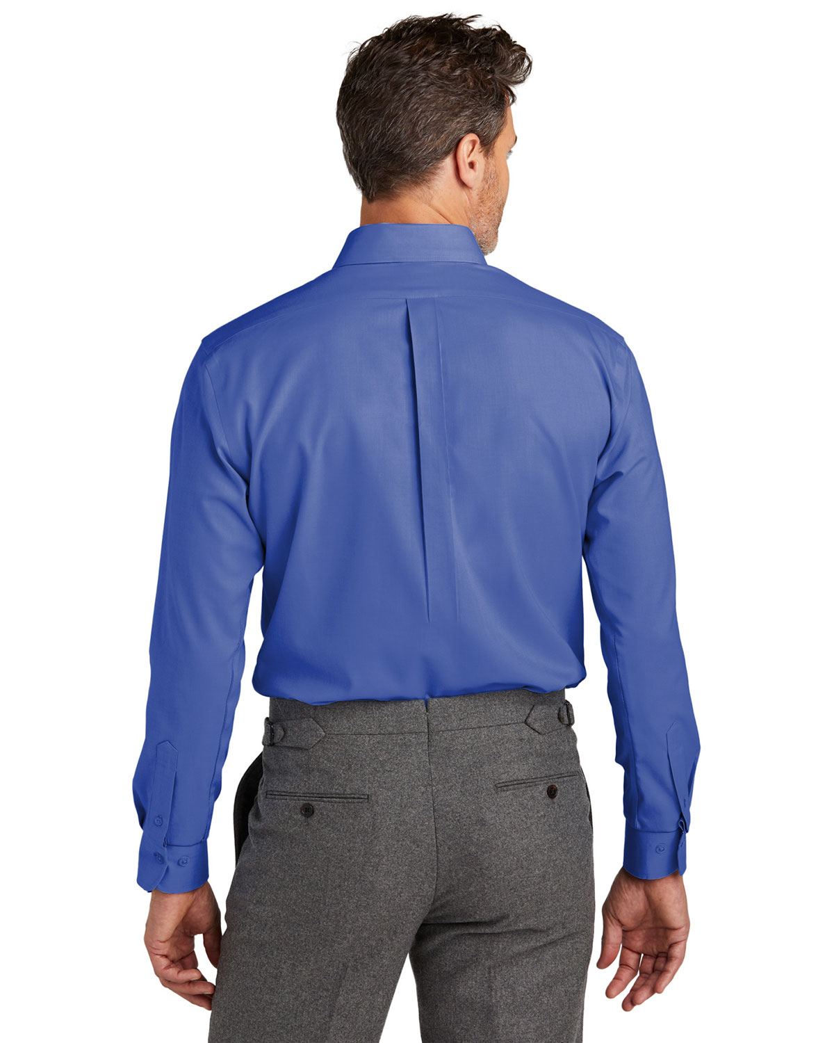 Brooks Brothers TBB18002 Tall Wrinkle-Free Stretch Nailhead Shirt view 2