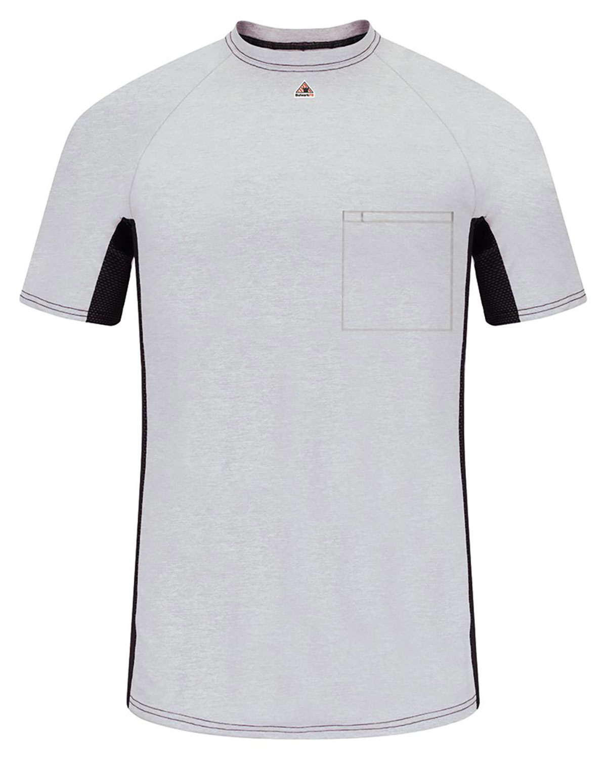Bulwark MPS4 Men's FR Two-Tone Base Layer with Concealed Chest Pocket- EXCEL FR