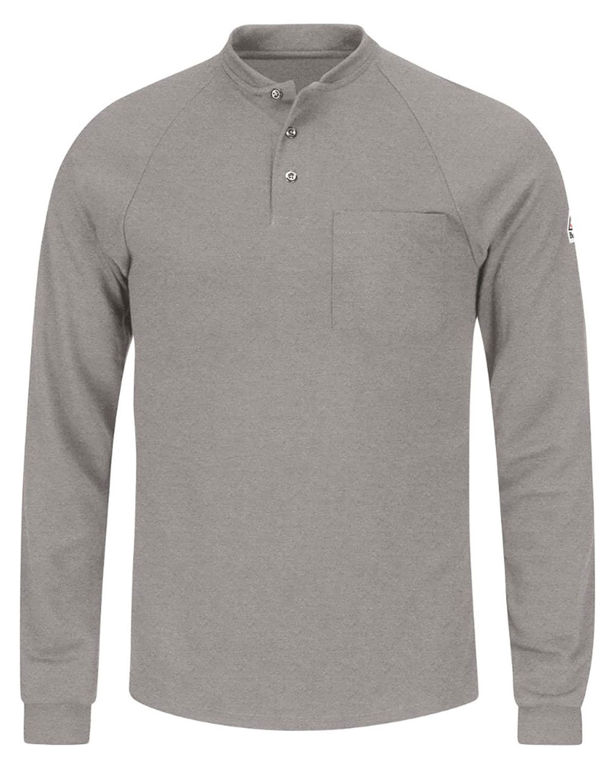 Bulwark SML2 Men's Long Sleeve Henley Shirt- CoolTouch�2
