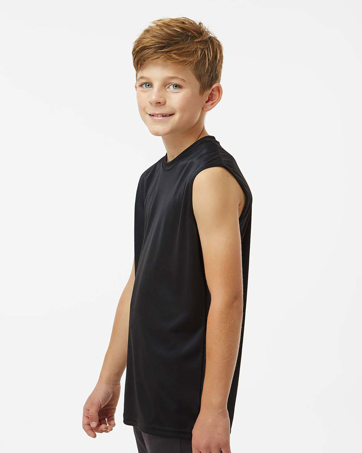 C2 Sport 5230 Youth Sleeveless T-Shirt view 3