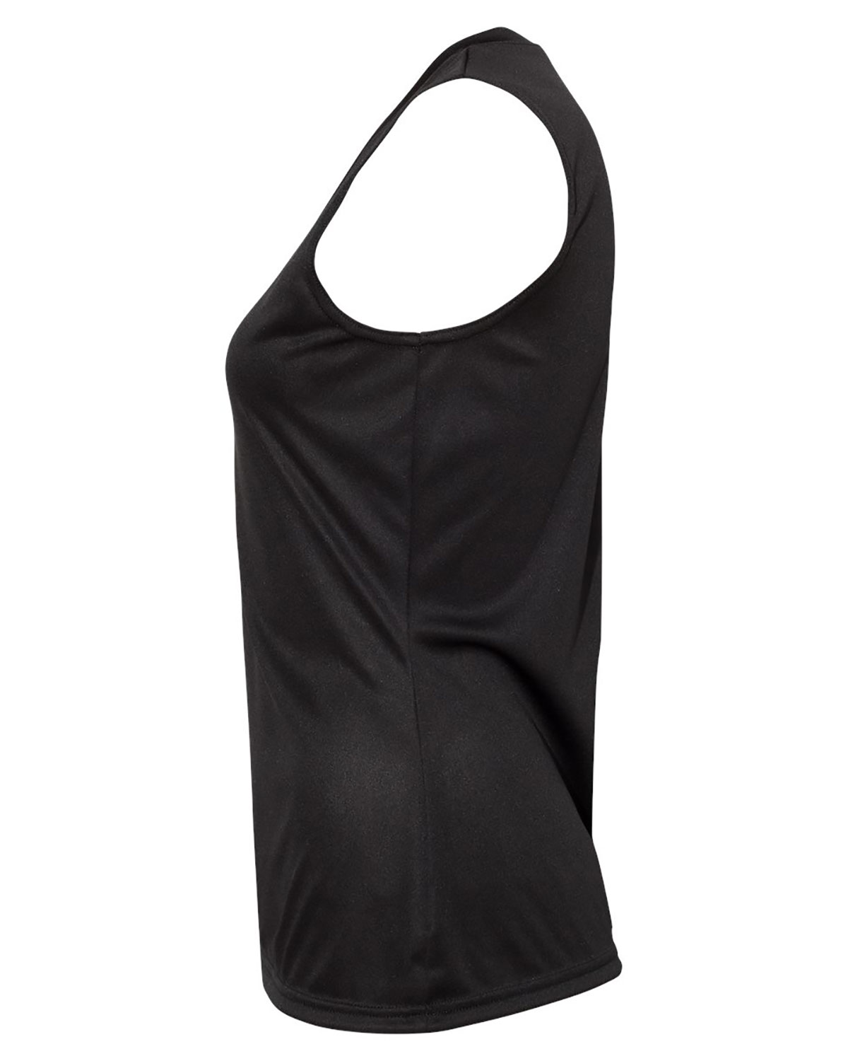 C2 Sport 5663 Women's Sleeveless V-Neck T-Shirt view 3