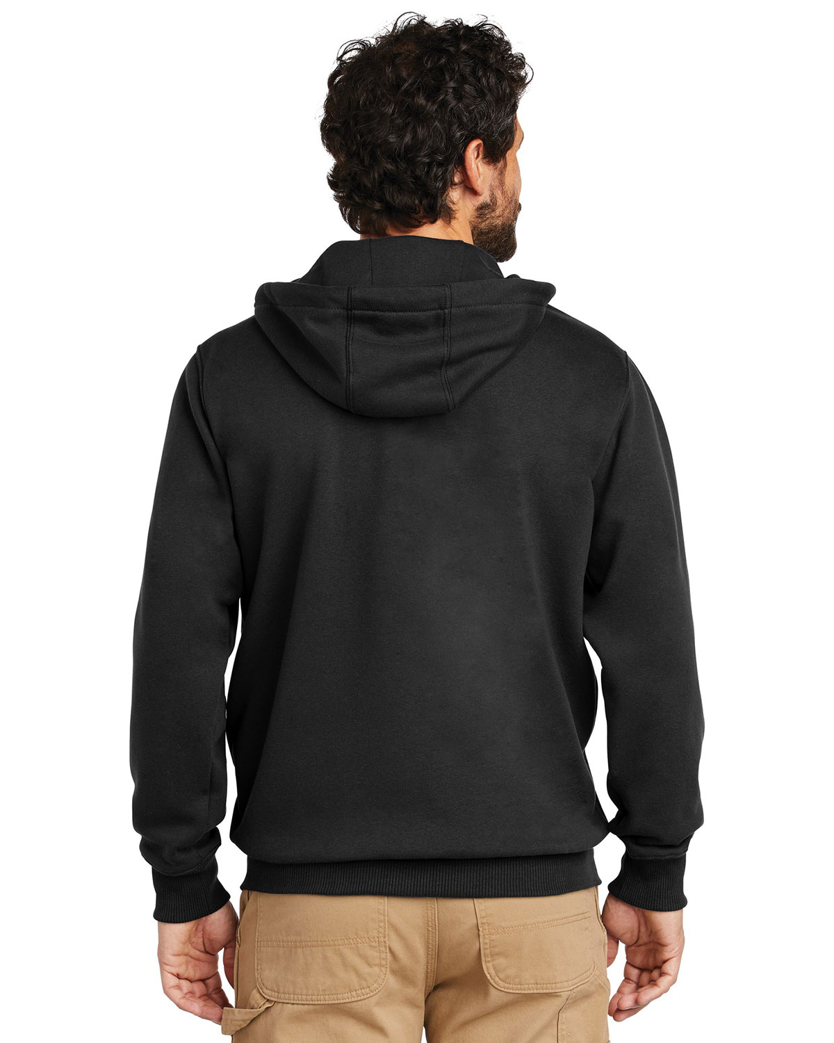 Carhartt CT100614 Rain Defender Paxton Heavyweight Hooded Zip-Front Sweatshirt view 2