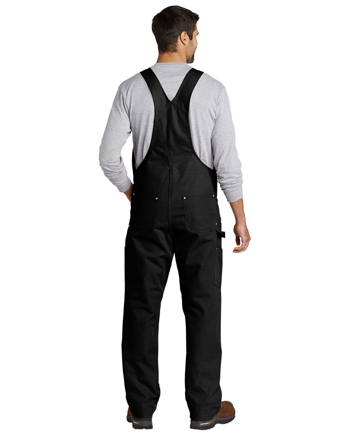 Carhartt CT102776 Duck Unlined Bib Overalls view 2