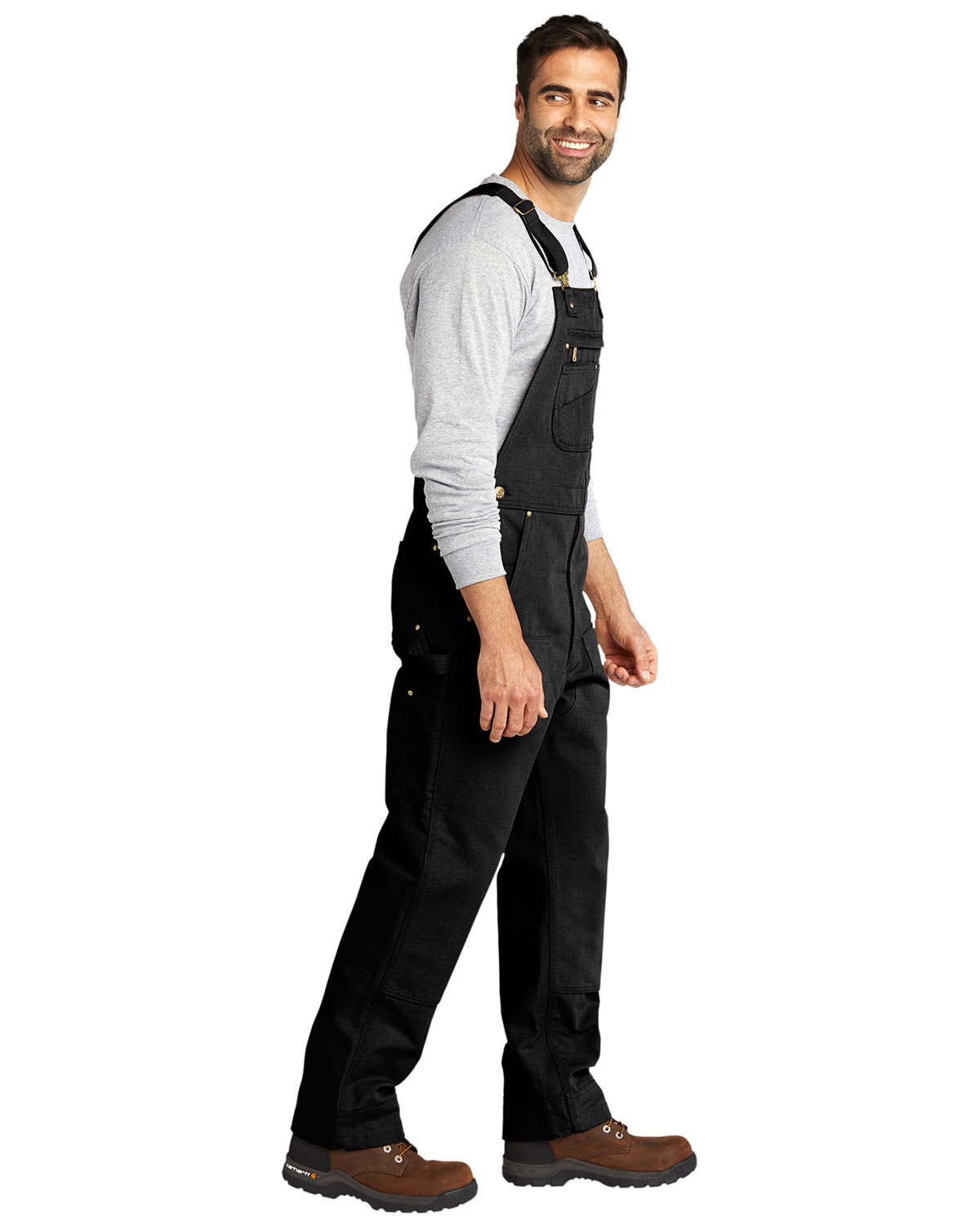 Carhartt CT102776 Duck Unlined Bib Overalls view 3