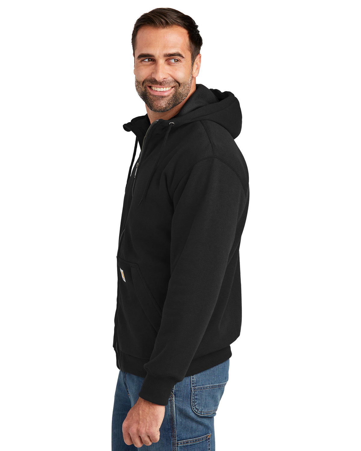 Carhartt CT104078 Midweight Thermal-Lined Full-Zip Sweatshirt view 3