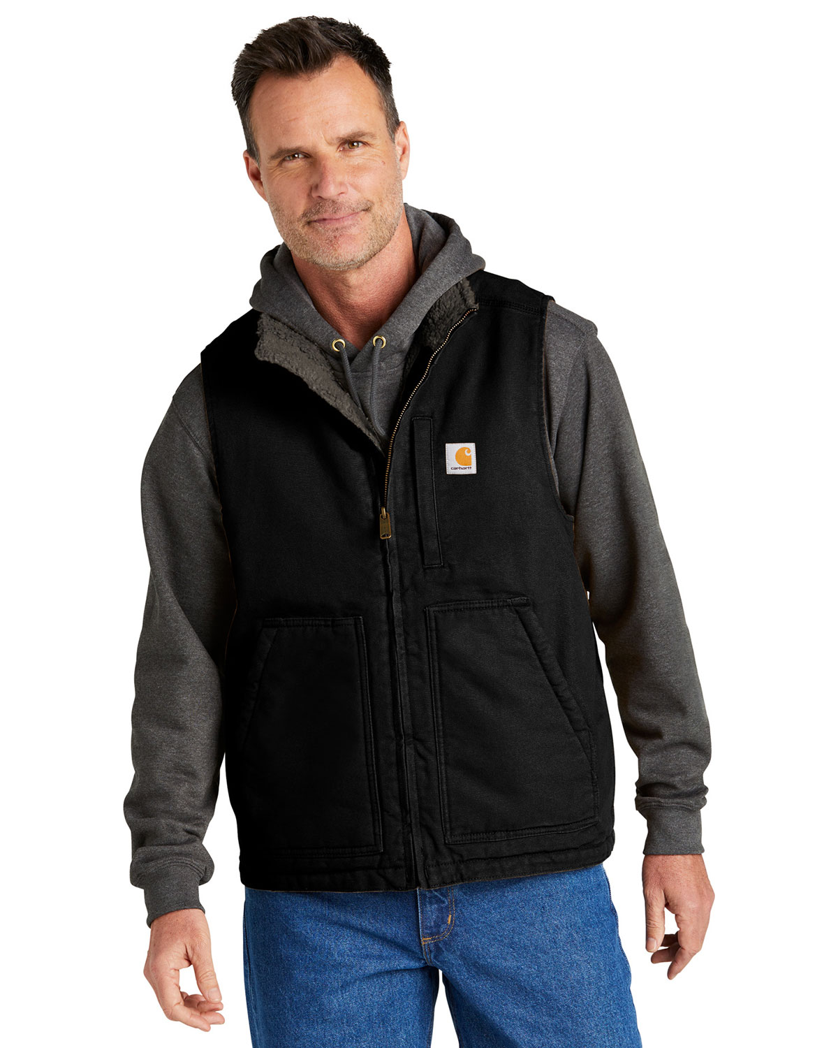 Carhartt CT104277 Sherpa-Lined Mock Neck Vest