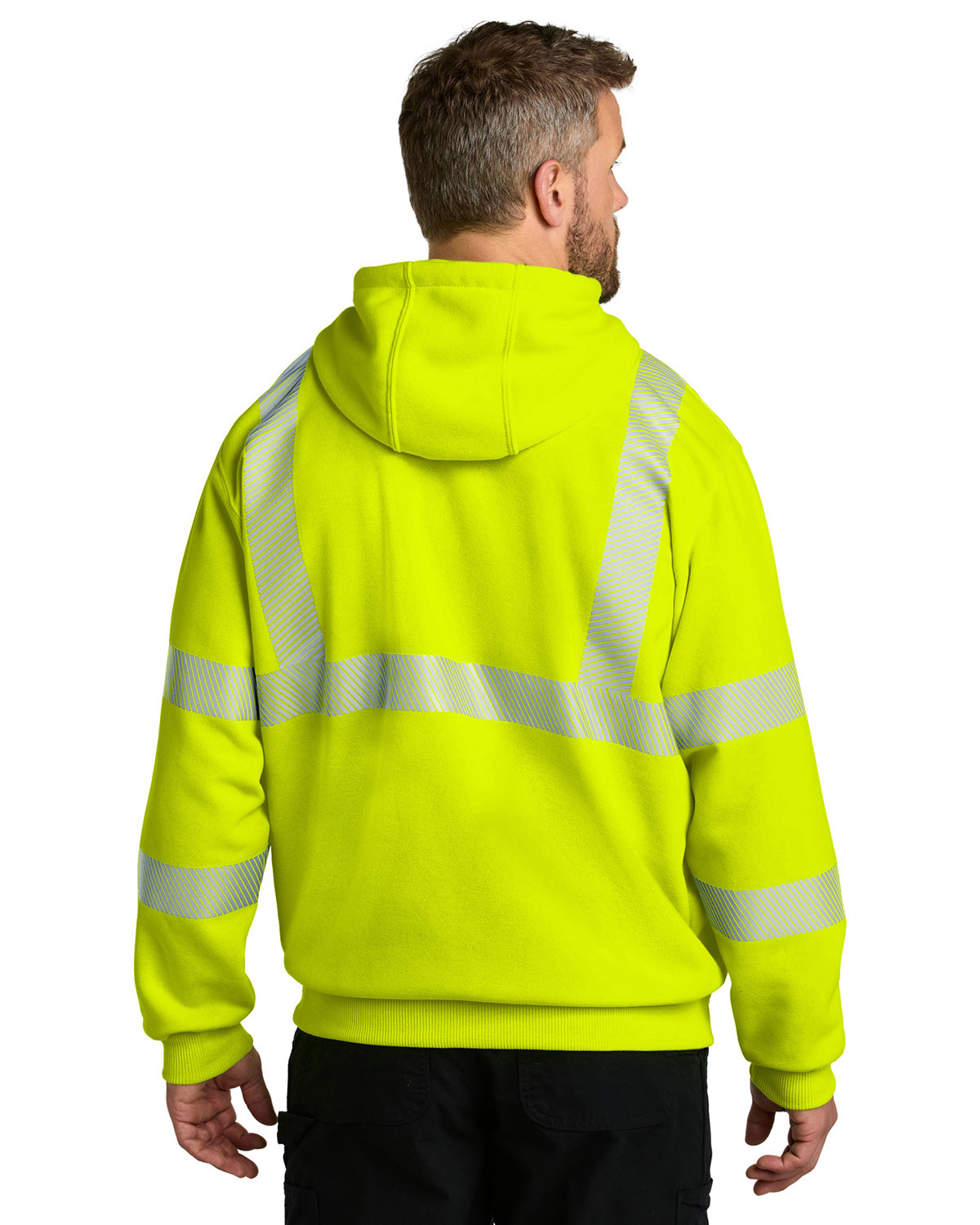 Carhartt CT104987 ANSI 107 Class 3 Hooded Sweatshirt view 2