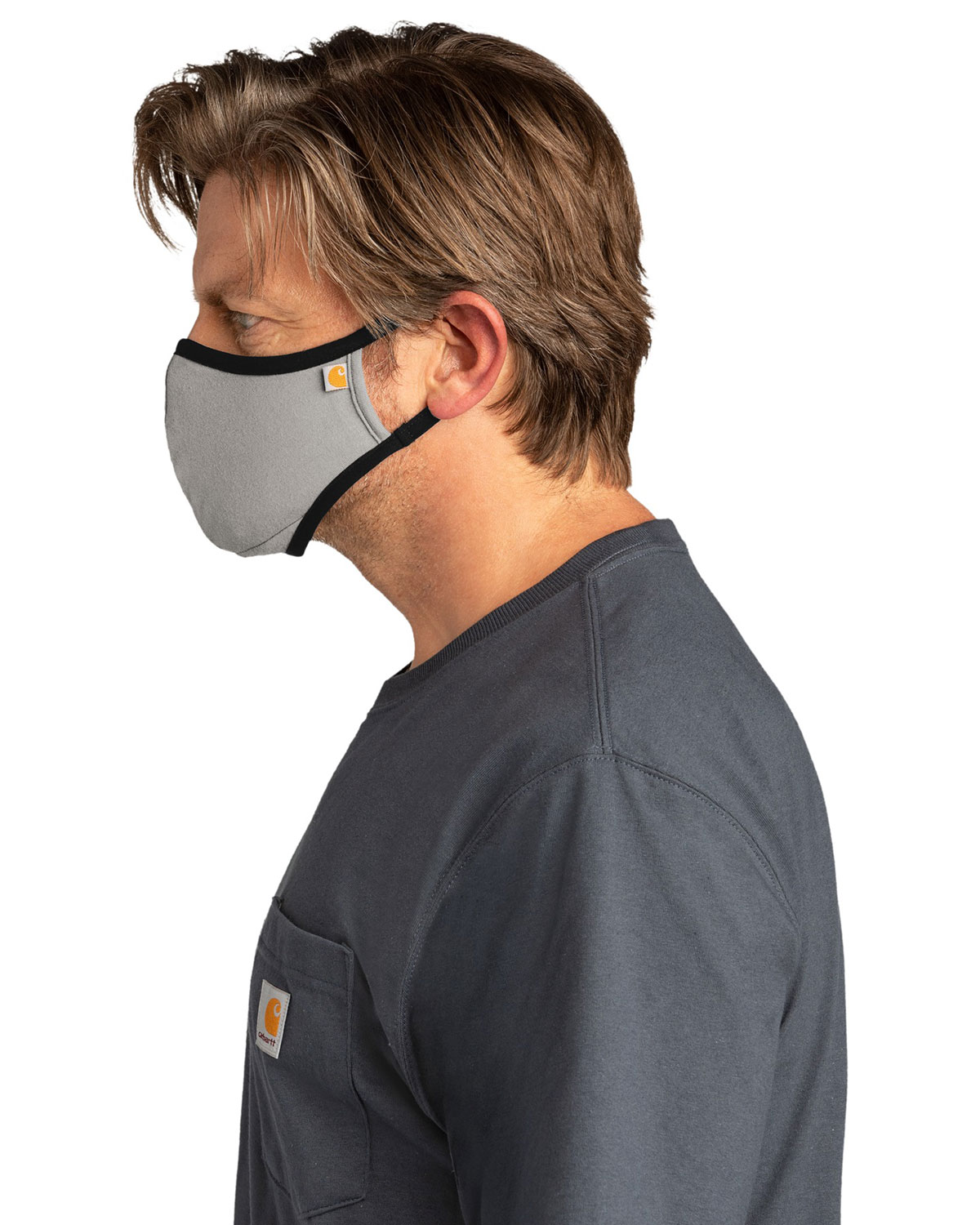 Carhartt CT105160 Cotton Ear Loop Face Mask (3 pack) view 3
