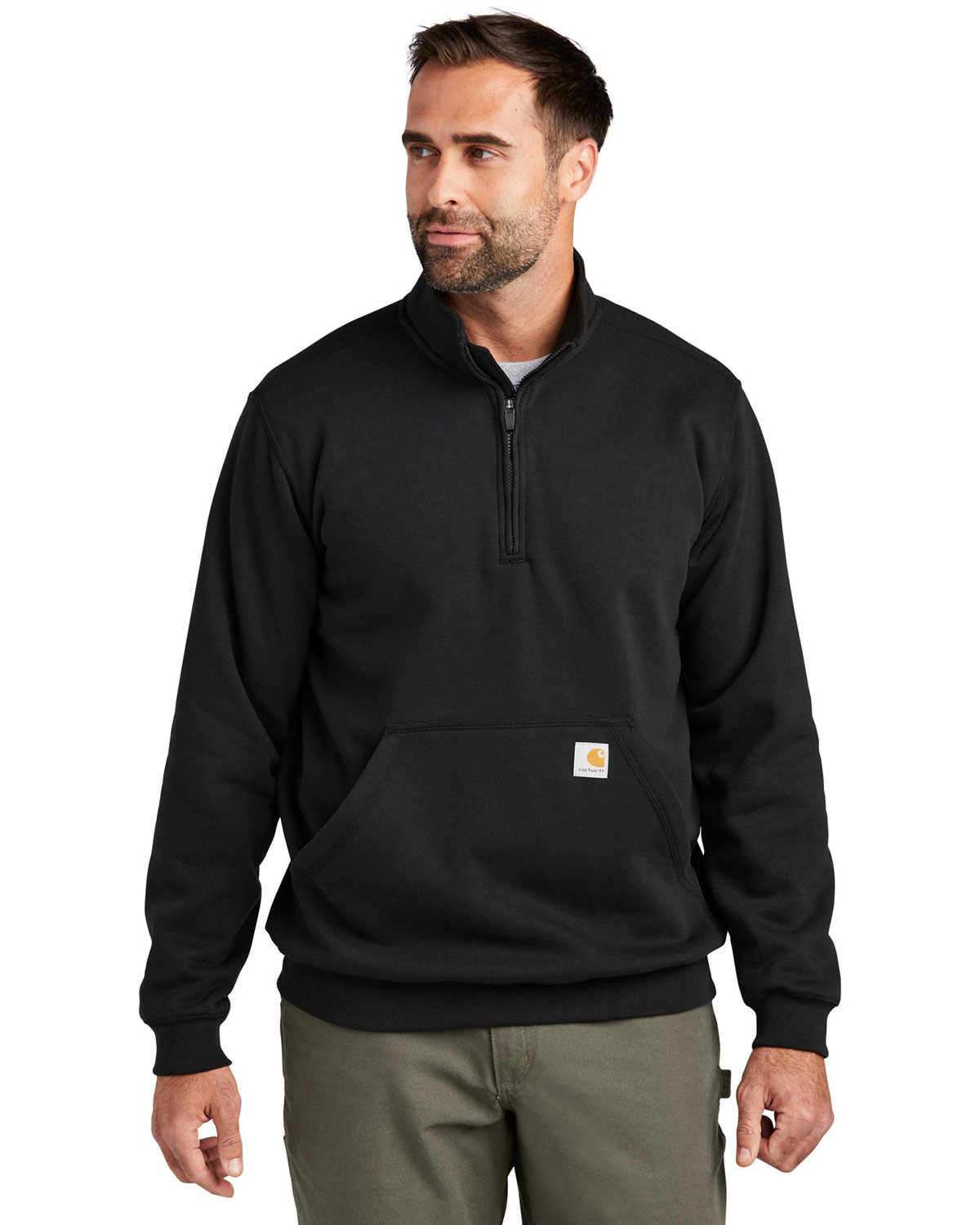 Carhartt CT105294 Midweight 1/4-Zip Mock Neck Sweatshirt