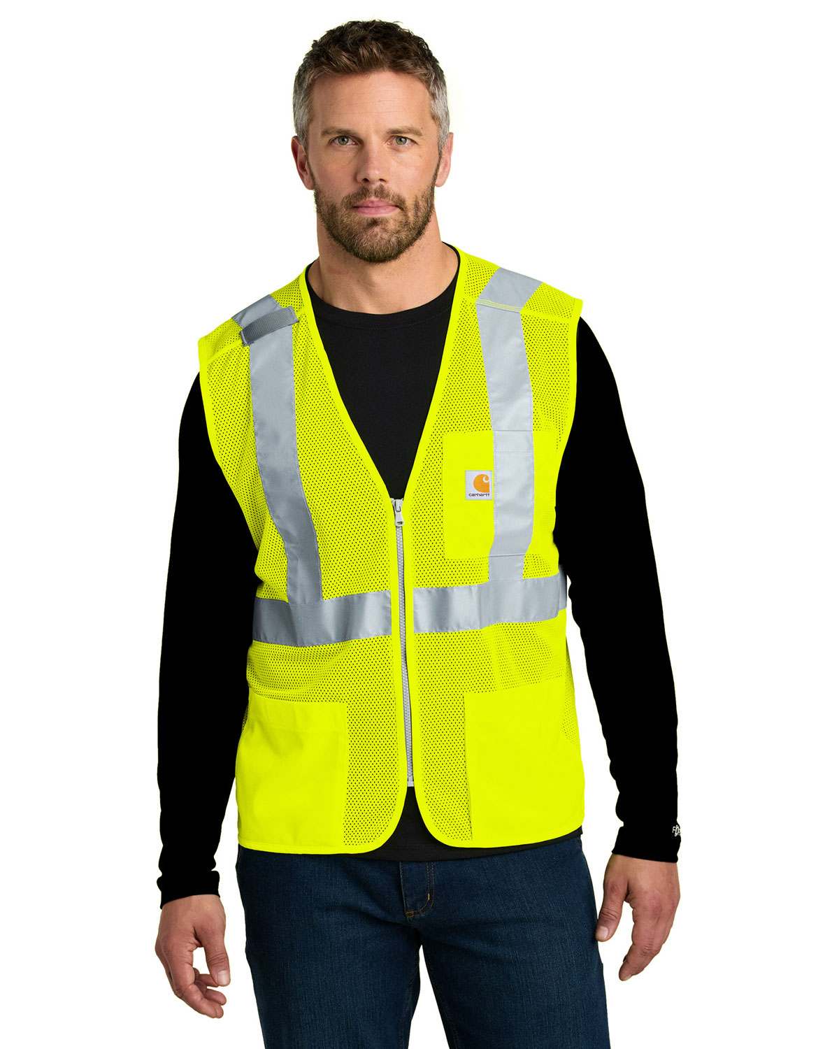 Carhartt CT106171 ANSI Class 2 Mesh Zip-Front Vest