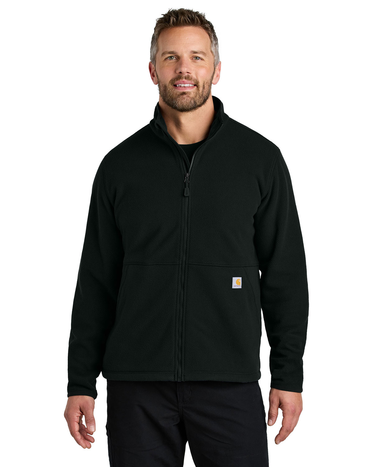 Carhartt CT106416 Textured Full-Zip Fleece Jacket