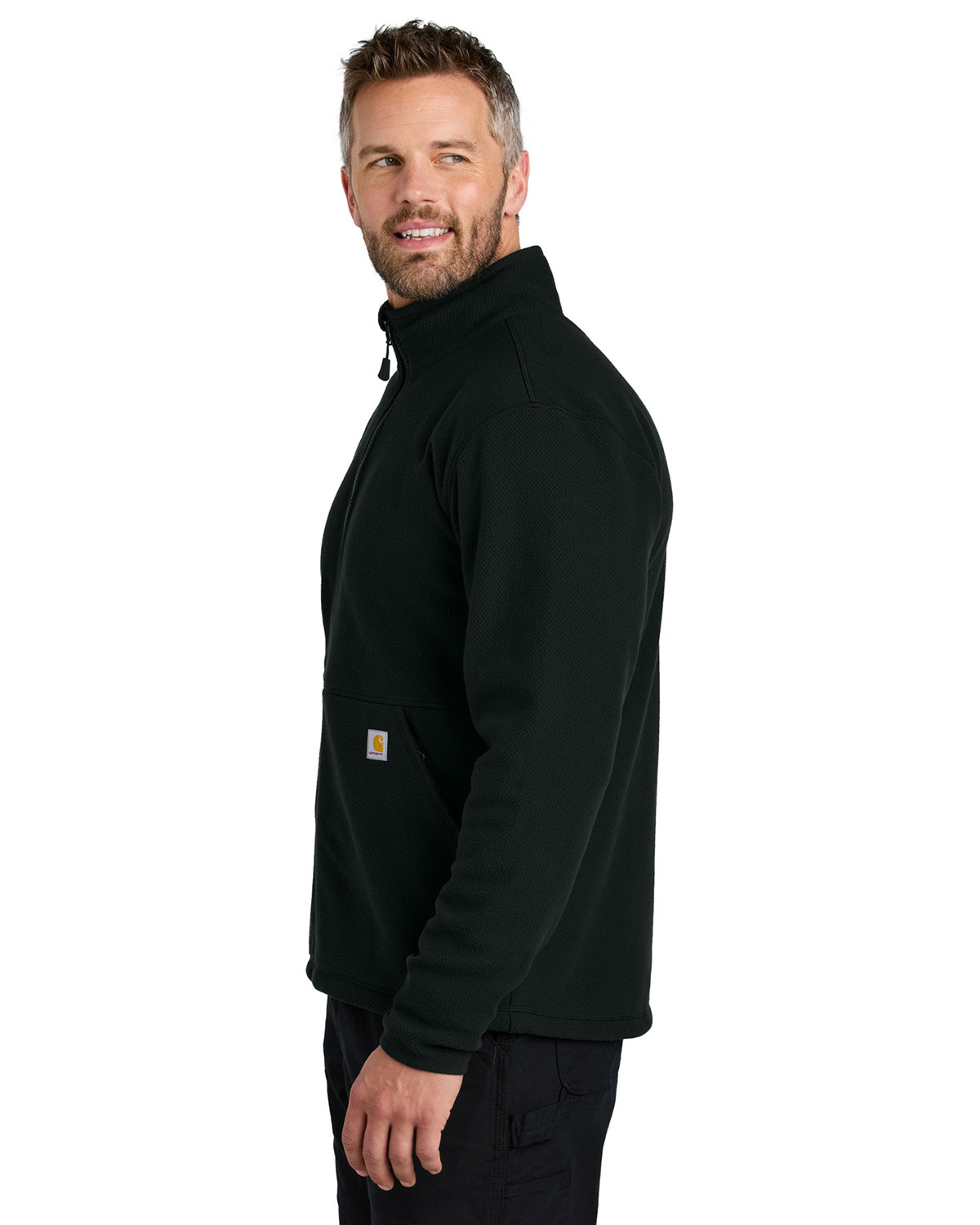 Carhartt CT106416 Textured Full-Zip Fleece Jacket view 3