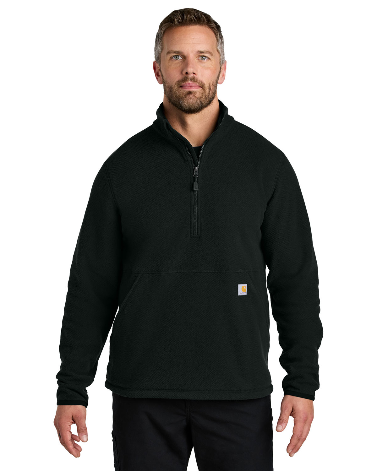 Carhartt CT106417 Textured 1/2-Zip Fleece Jacket