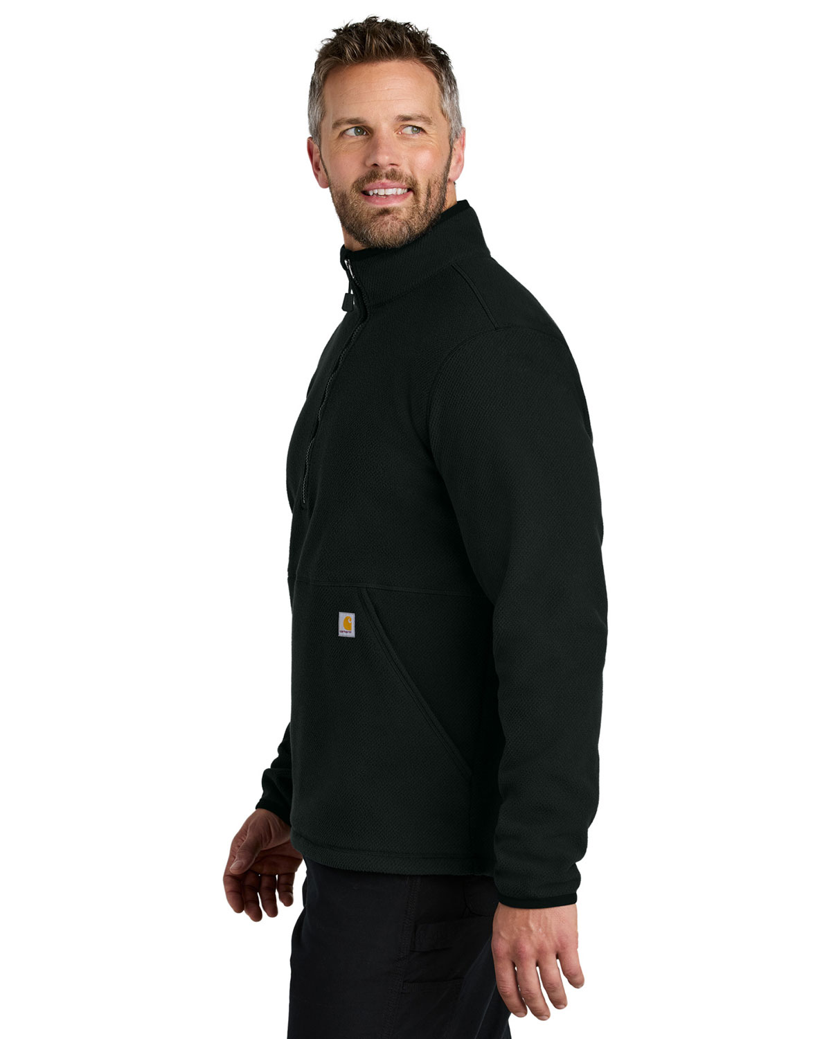 Carhartt CT106417 Textured 1/2-Zip Fleece Jacket view 3