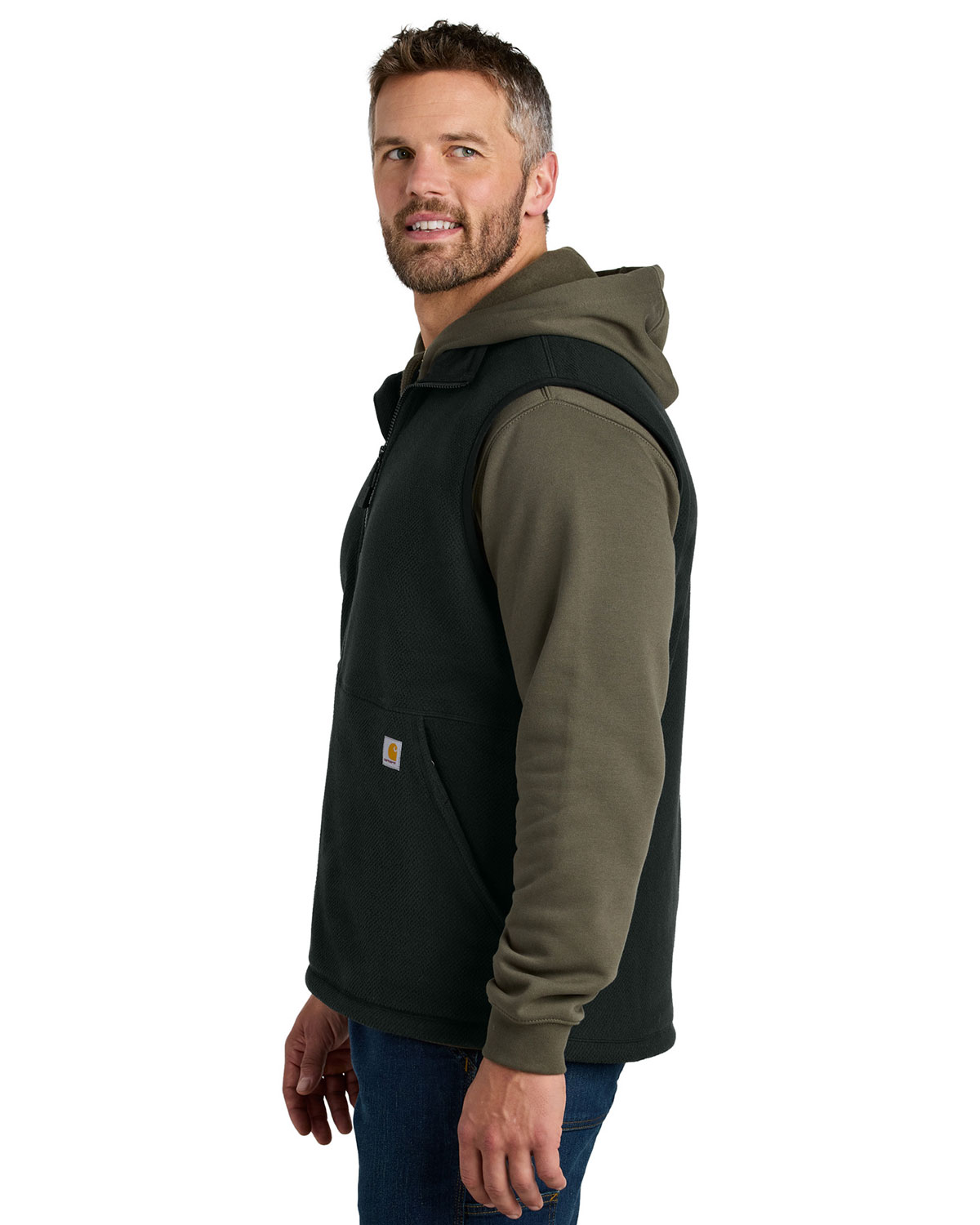 Carhartt CT106418 Textured Fleece Vest view 3