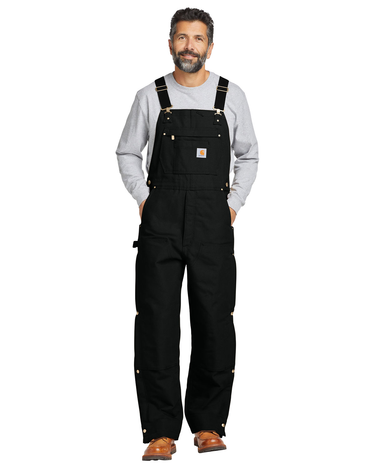 Carhartt CT106672 Firm Duck Insulated Bib Overalls