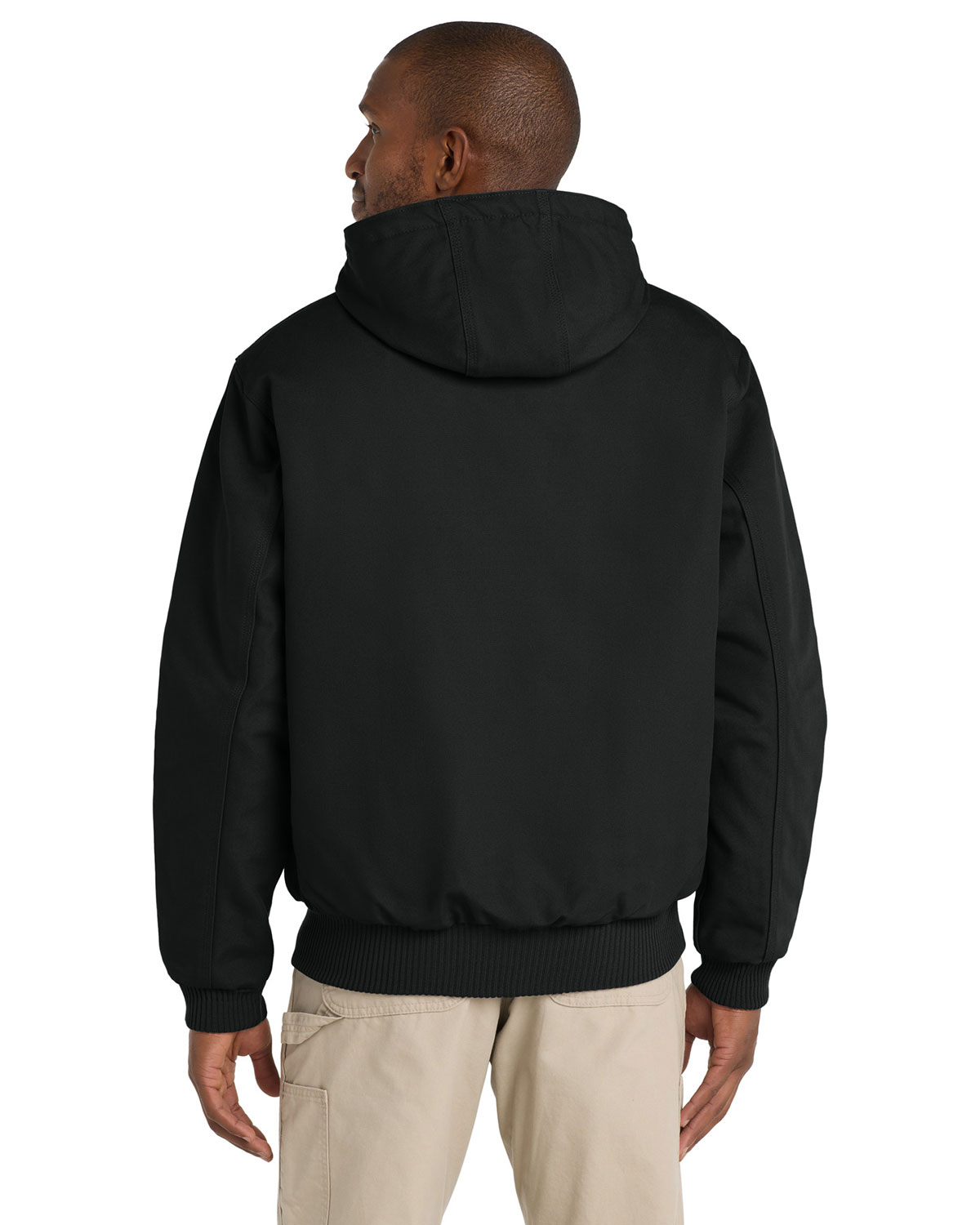 Carhartt CT106677 Quilted-Flanne-Lined Duck Active Jac view 2