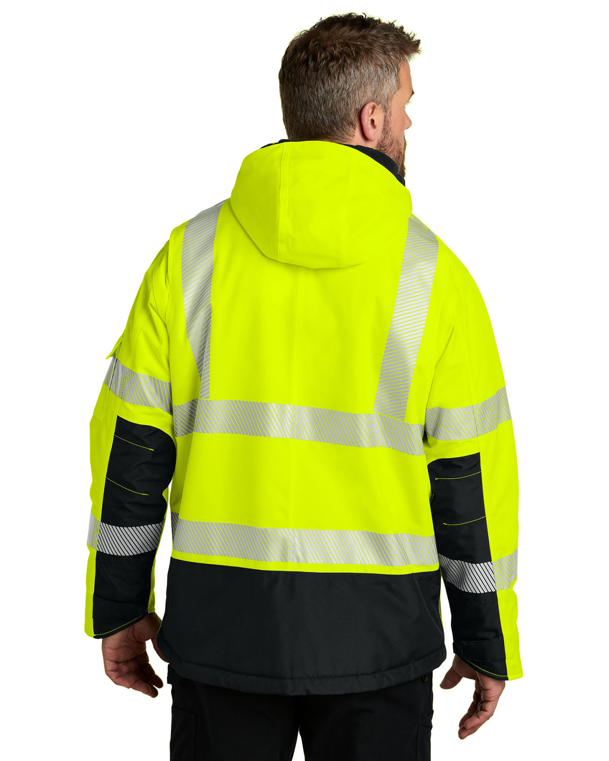 Carhartt CT106694 ANSI 107 Class 3 Waterproof Heavyweight Insulated Jacket view 2